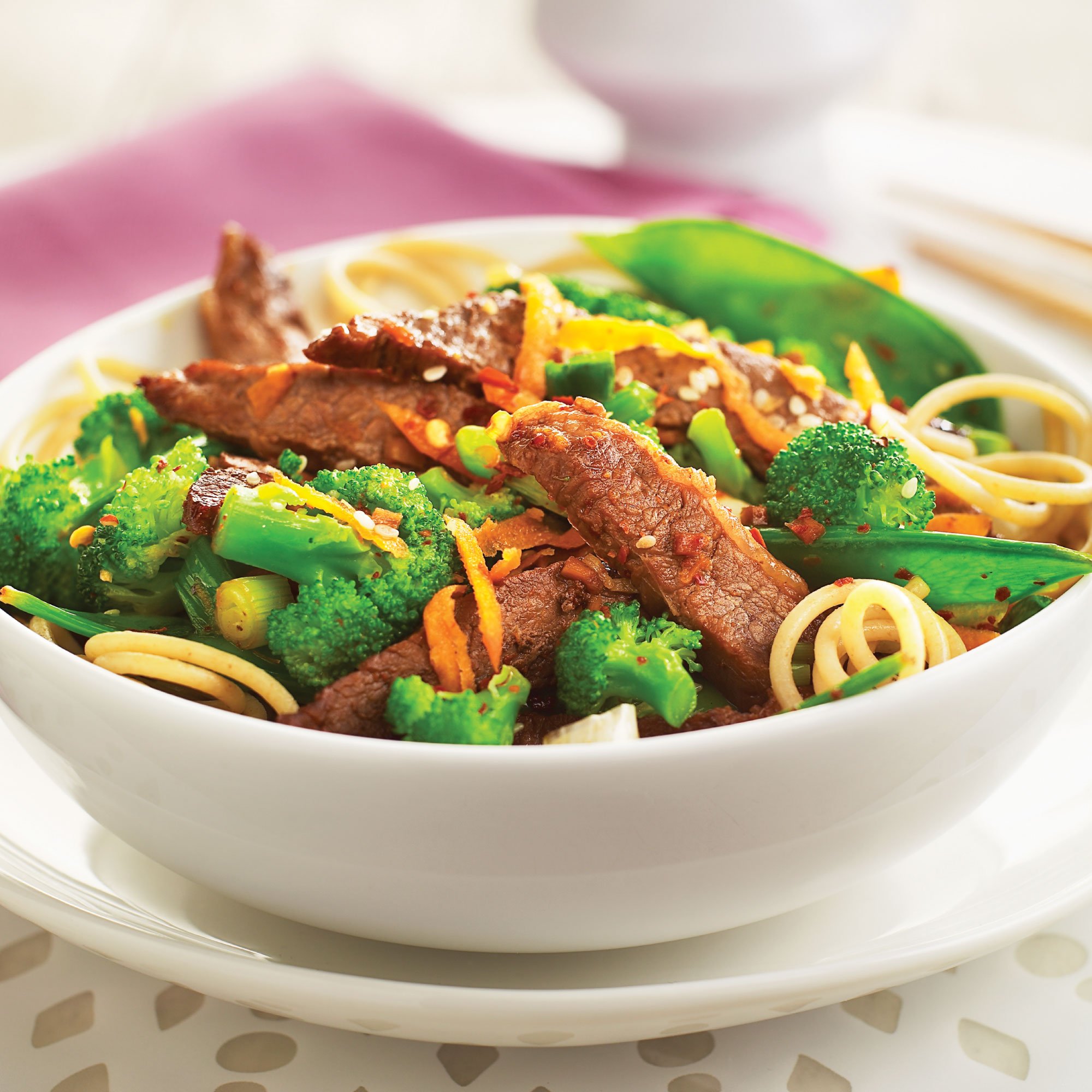 Beef Lo Mein Recipe From H E B 0921