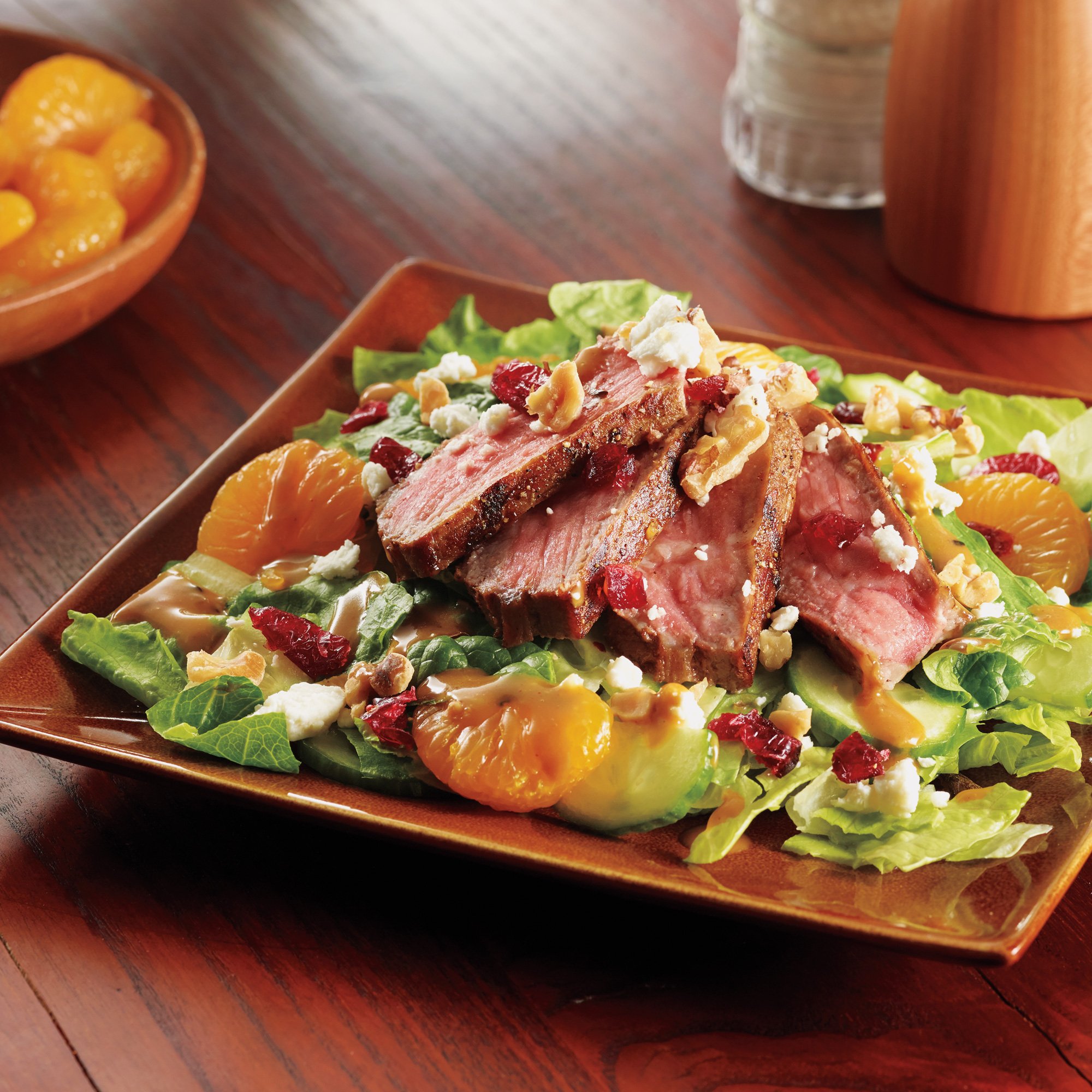 Beef Salad with Tangerine Soy Dressing Recipe from H-E-B