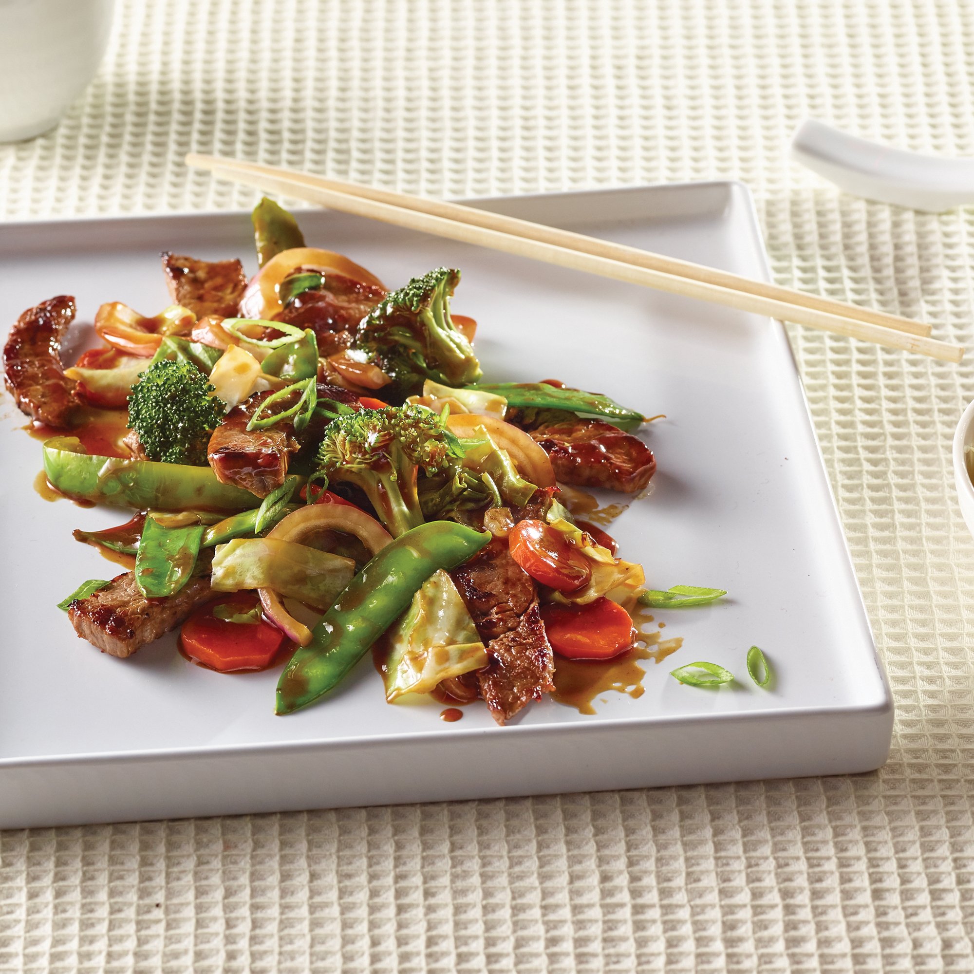 Beef Stir Fry with Savory Garlic Sauce Recipe from HEB