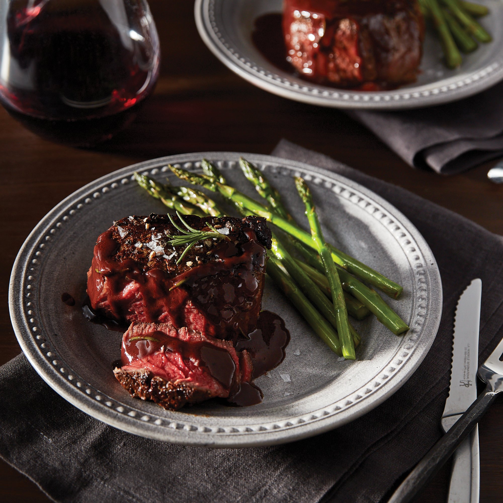 Beef Tenderloin with Chocolate Demi Recipe from HEB