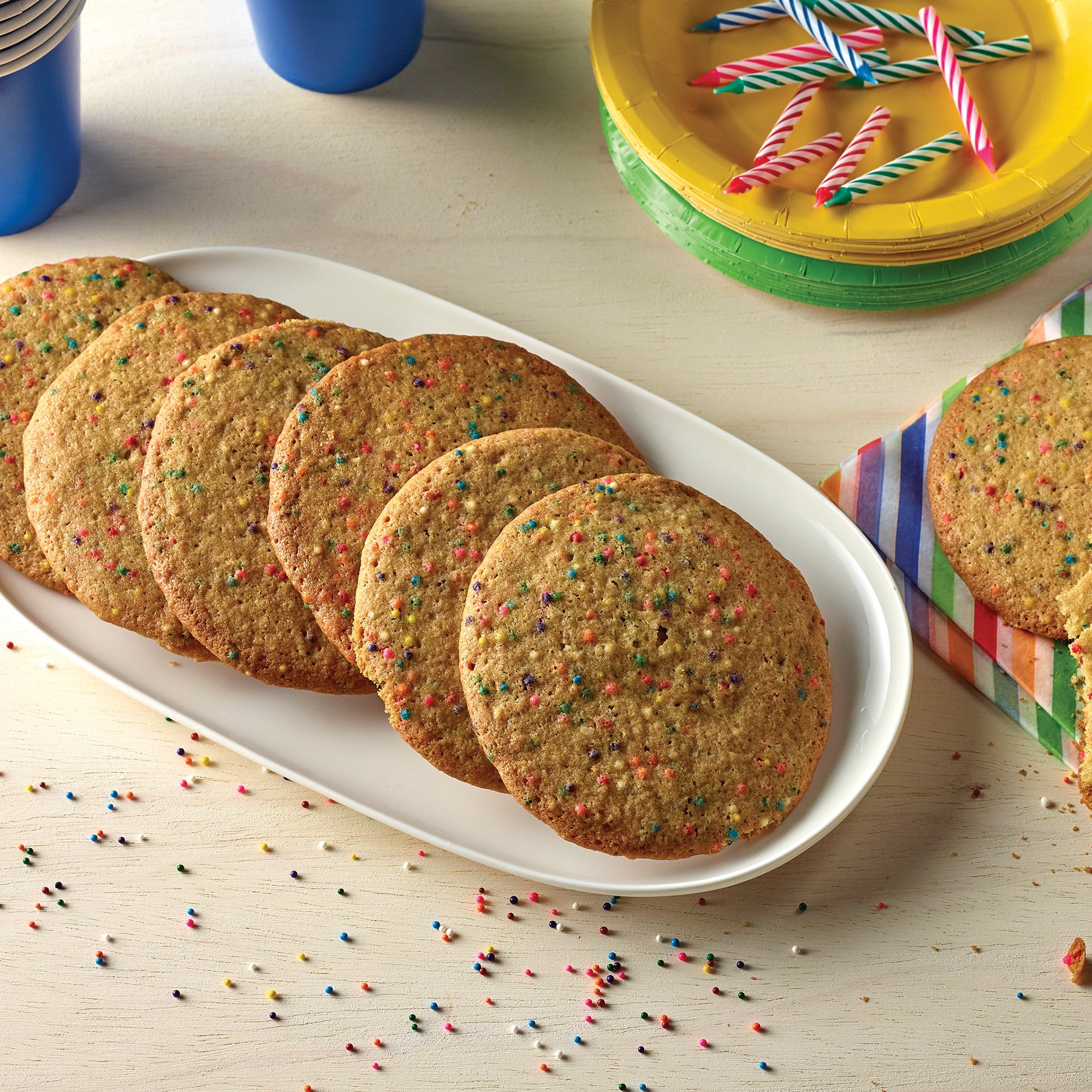 Birthday Cake Cookies Recipe from HEB
