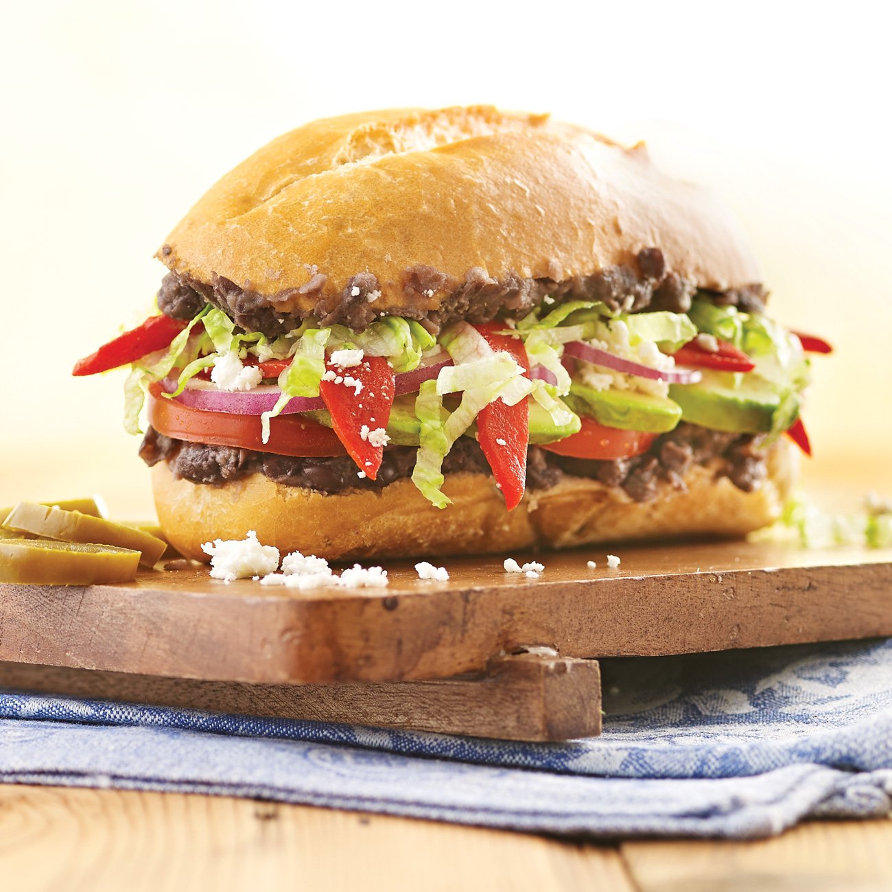 Black Bean Torta Recipe from HEB