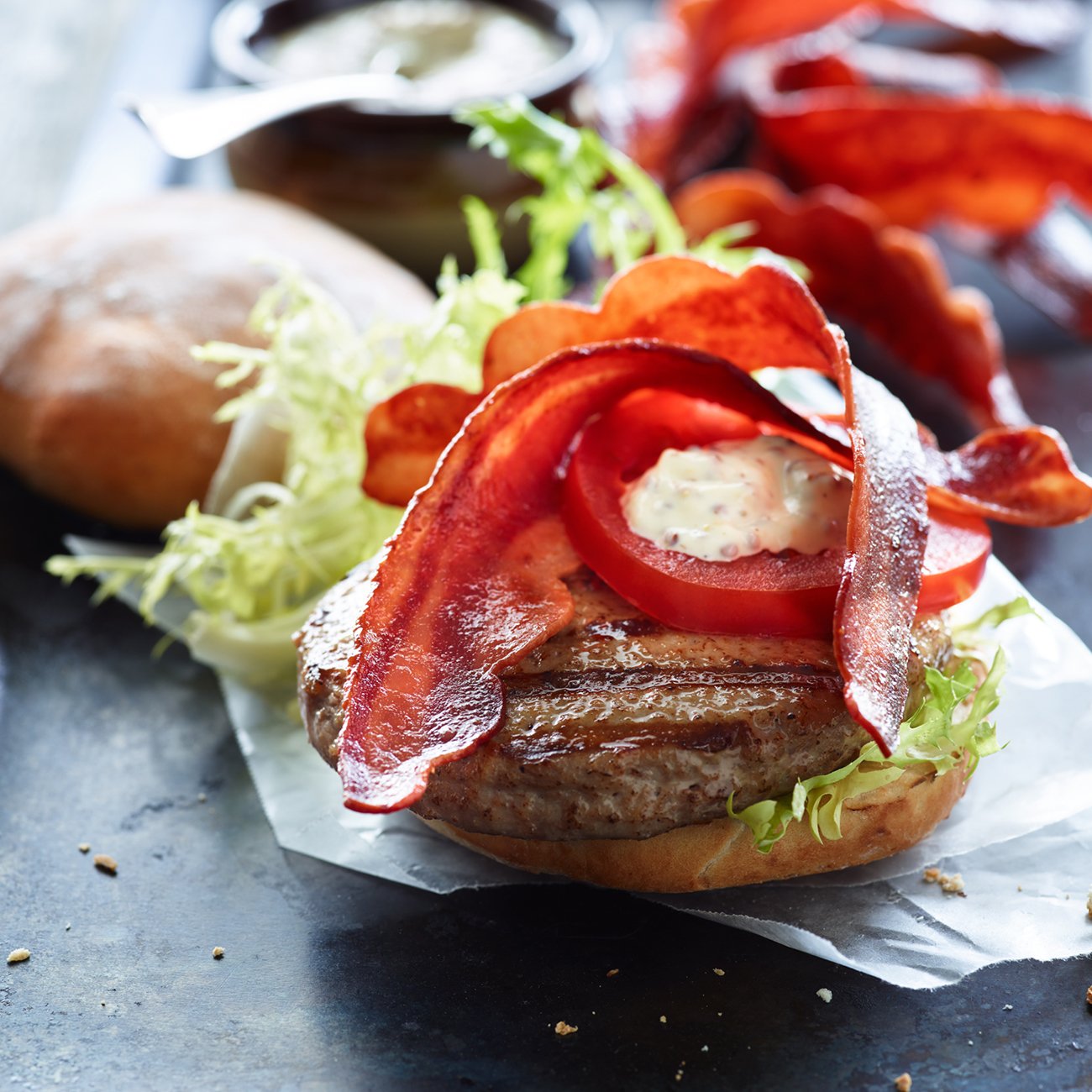 BLT Turkey Burger Recipe from HEB