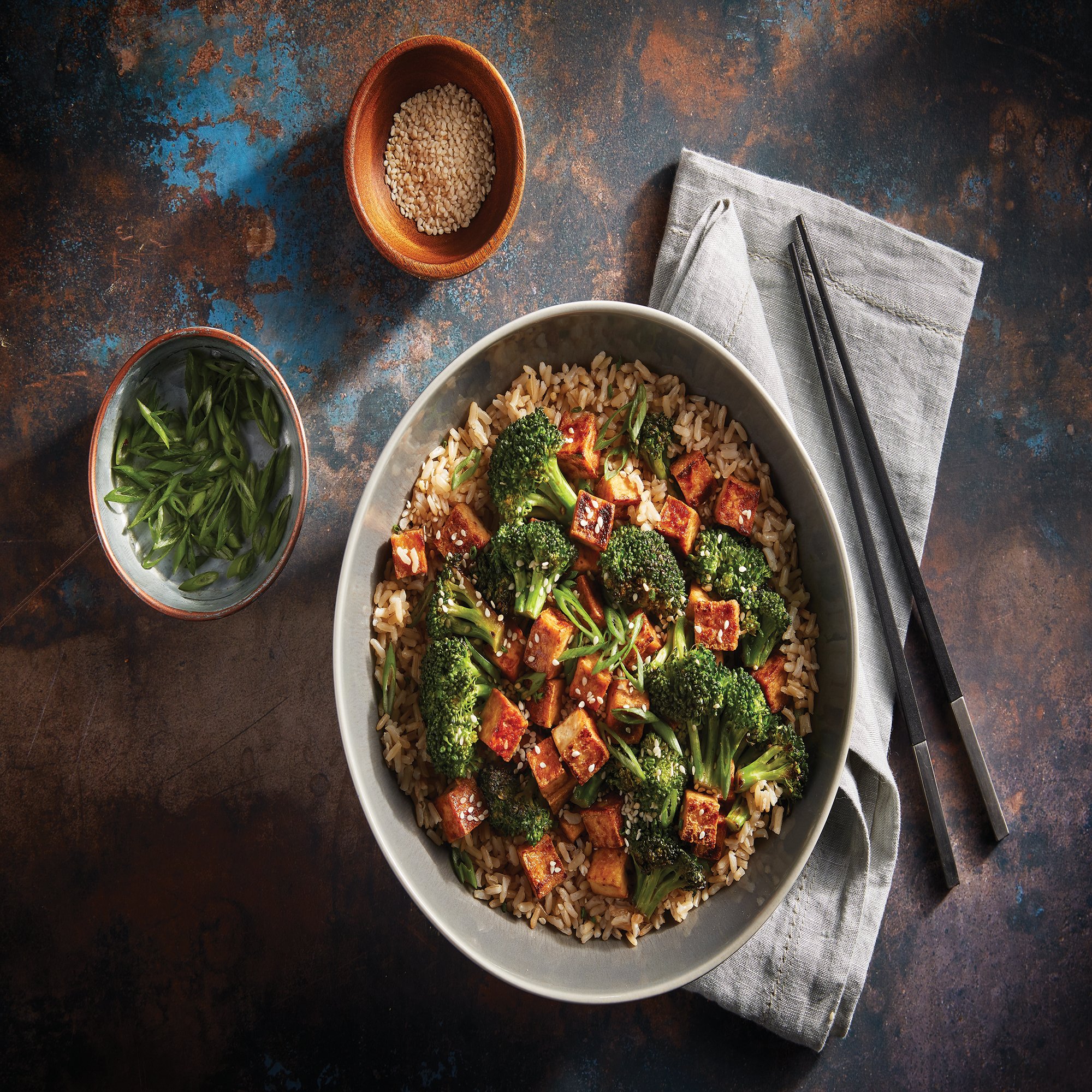 Broccoli Tofu StirFry Recipe from HEB