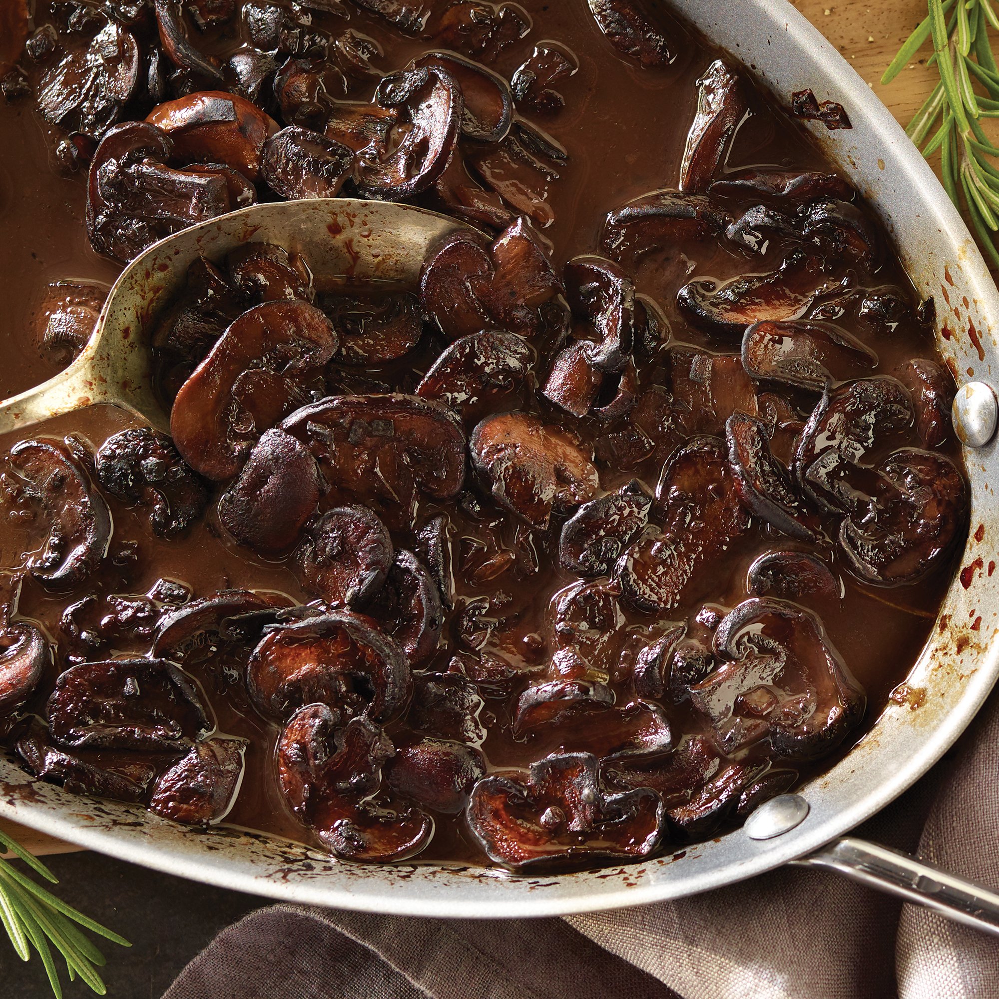Burgundy Mushroom Sauce Recipe from HEB