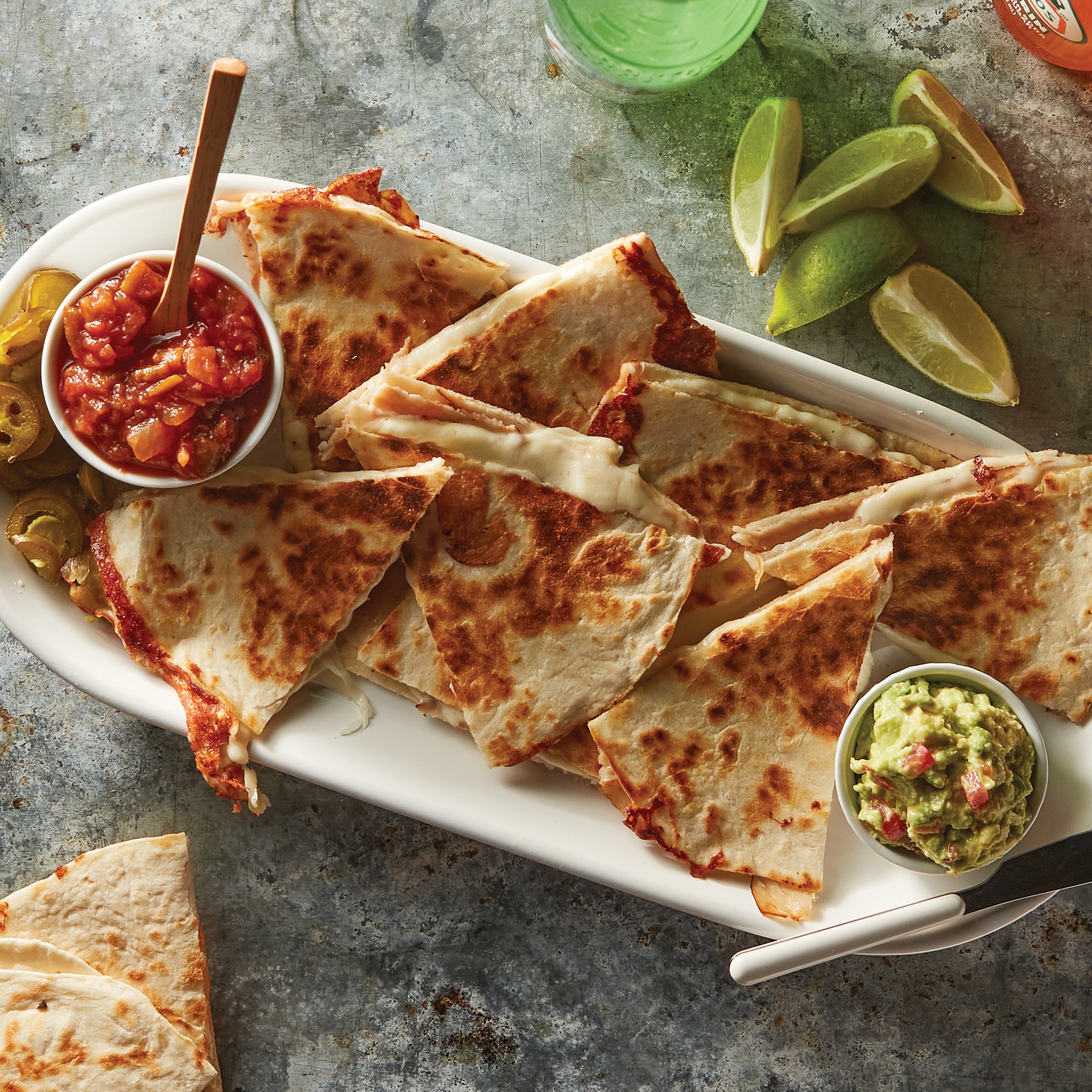 Campfire Quesadilla Recipe from HEB