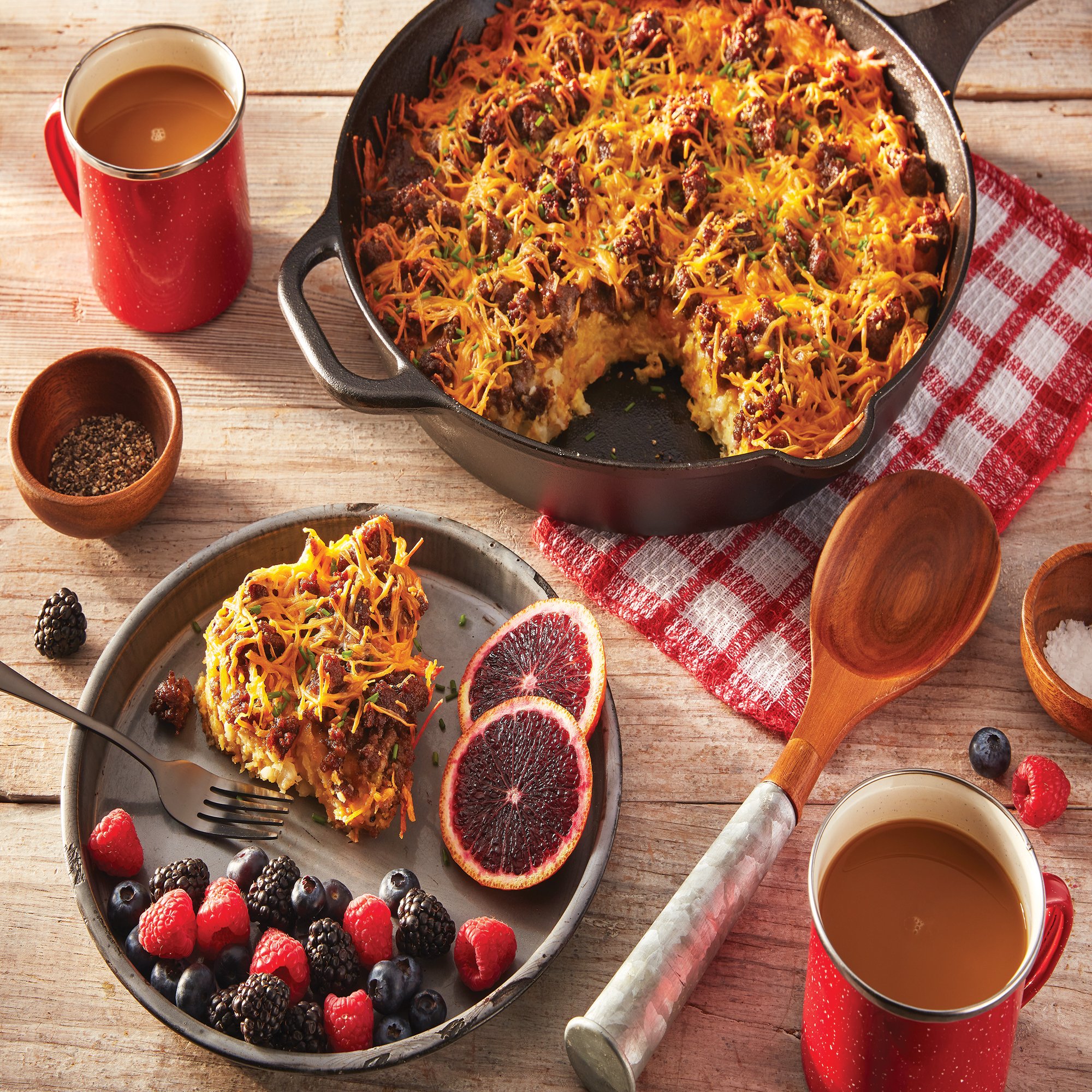 Cast Iron Breakfast Casserole Recipe from HEB