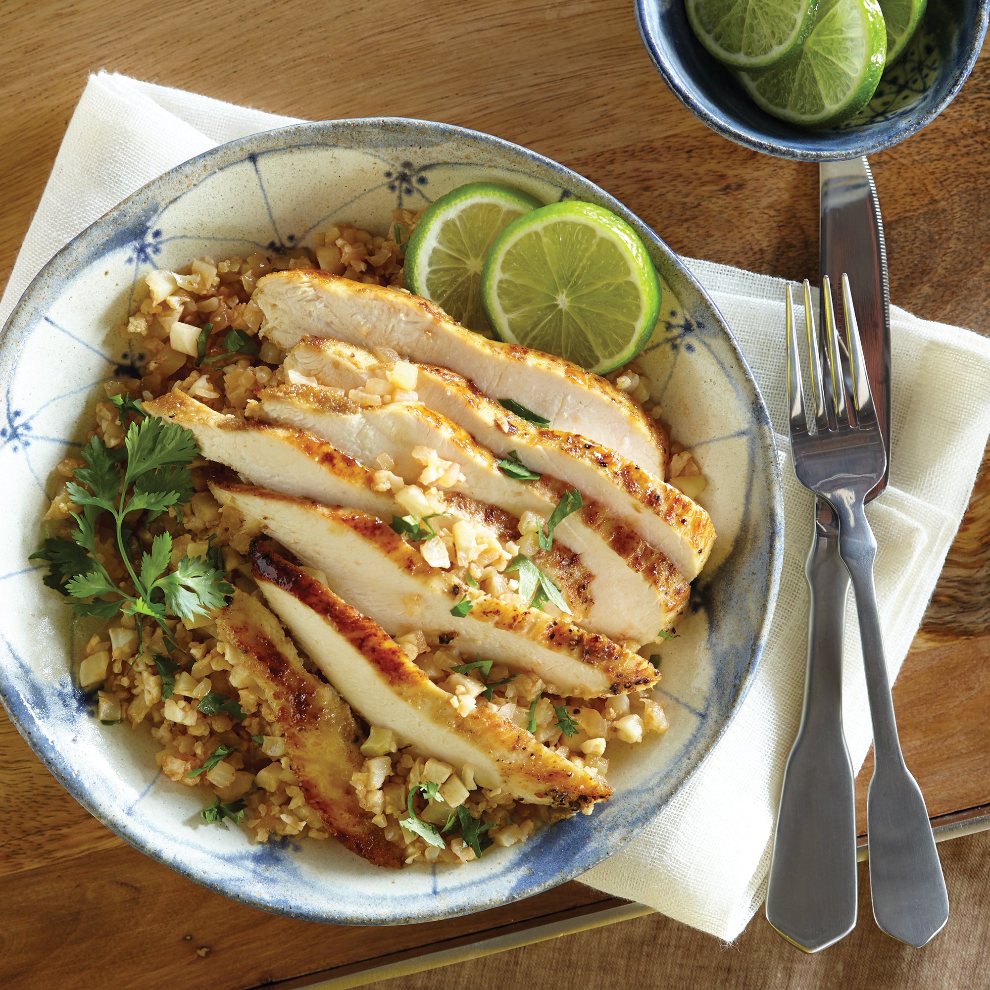 Chicken and Cauliflower Rice Recipe from HEB