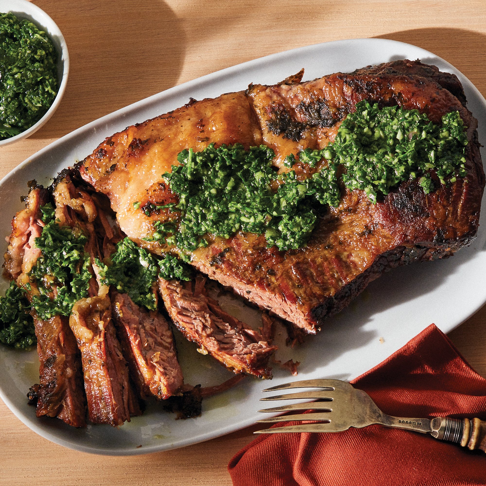 Chimichurri Roasted Brisket Recipe from HEB
