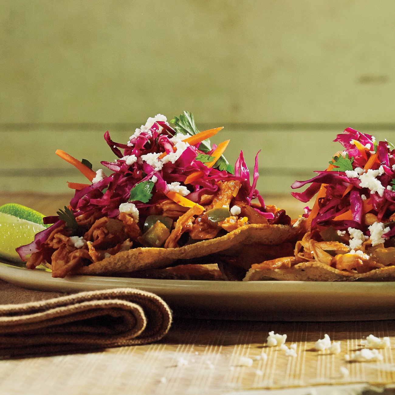 Chipotle Chicken Tostada Recipe from HEB