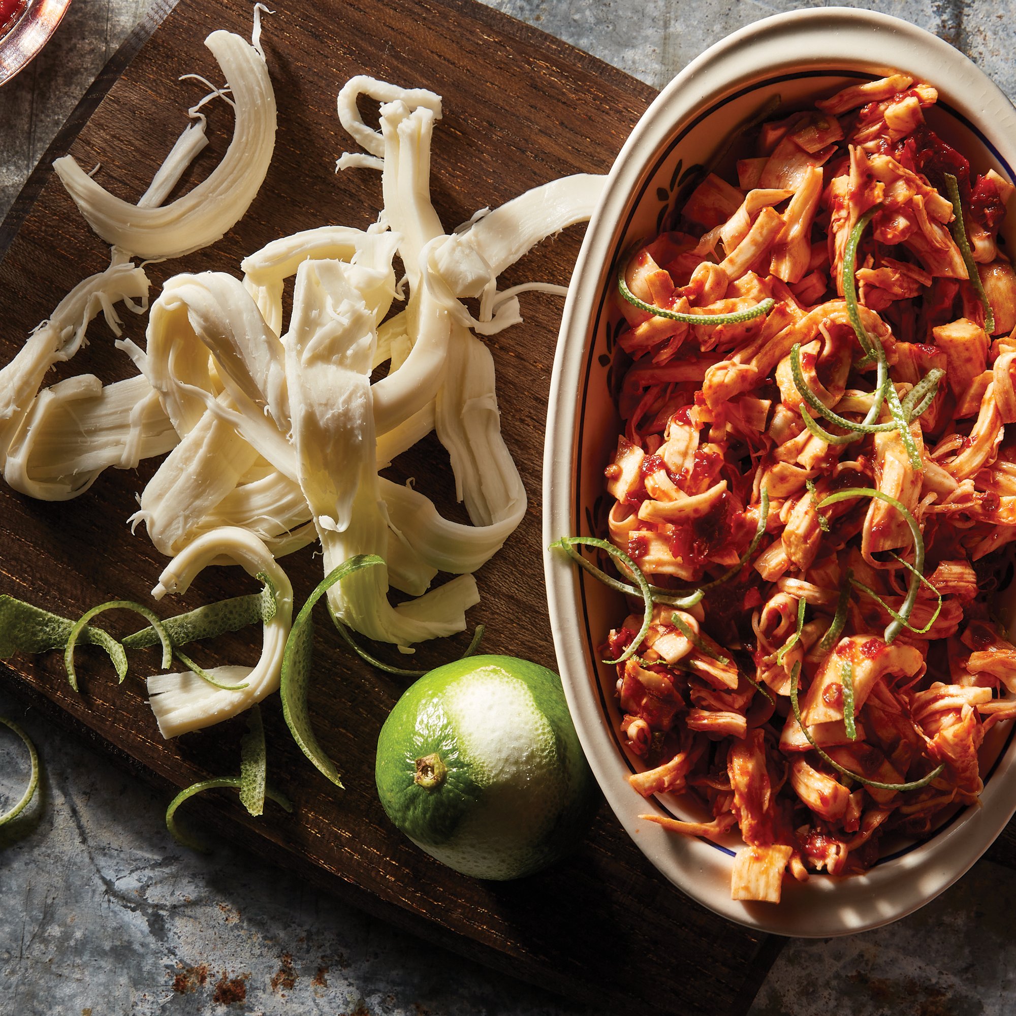 Chipotle Lime Marinated Oaxaca Cheese Recipe from HEB