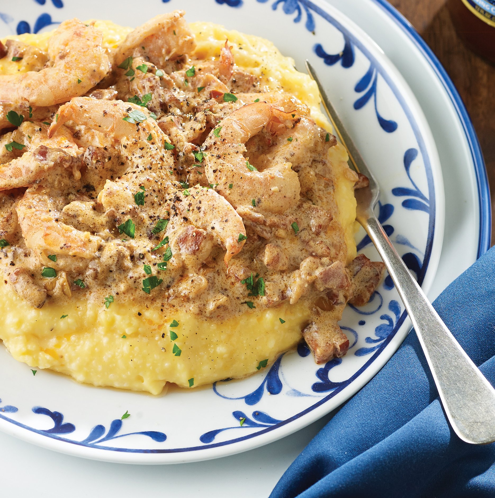 Chipotle Shrimp and Grits Recipe from HEB