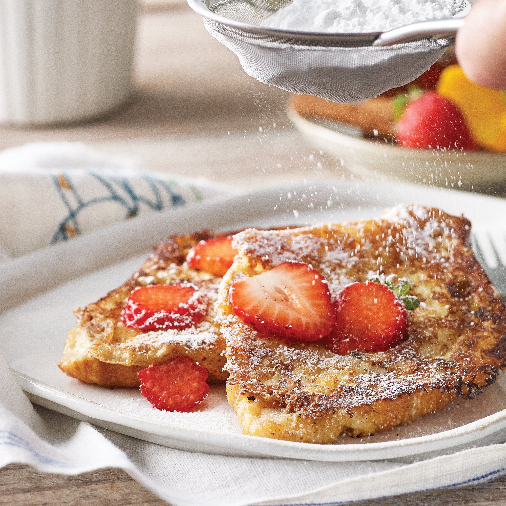 Citrus Spiced Croissant French Toast Recipe from HEB
