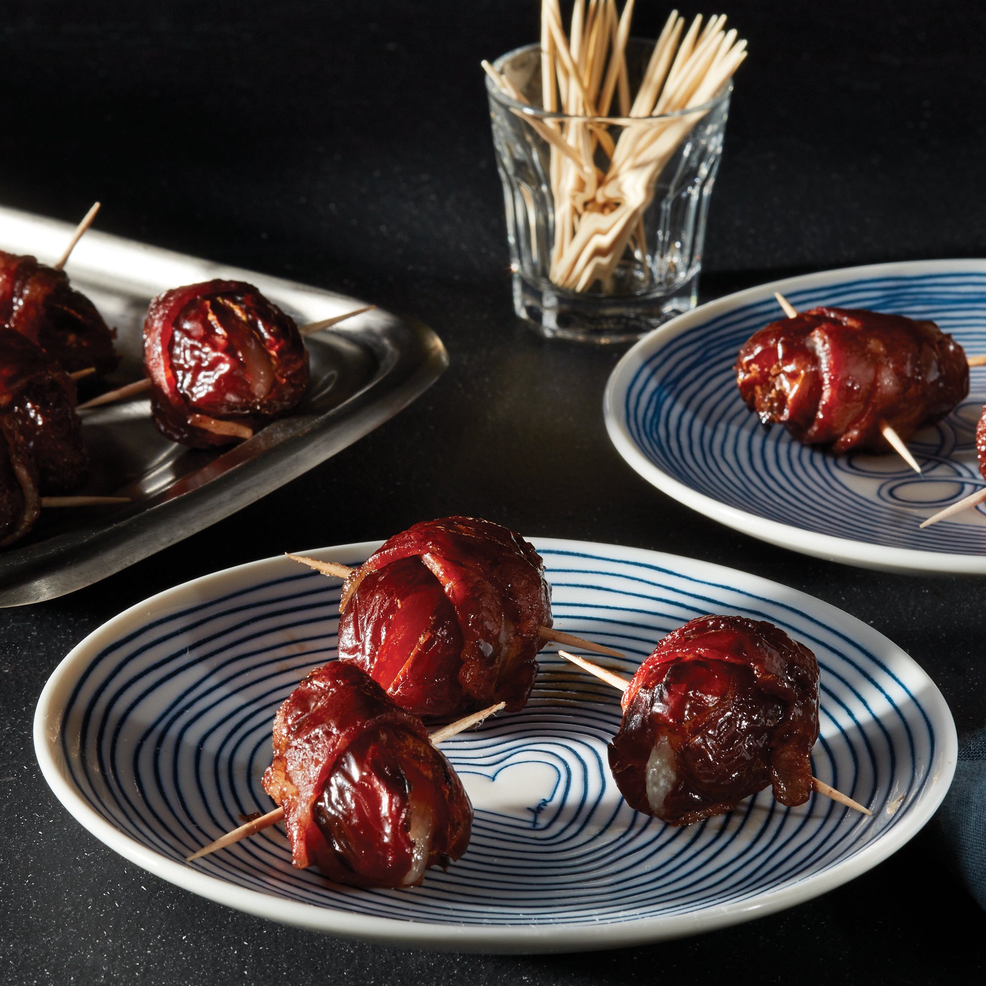 Cocoa Dusted Bacon Wrapped Figs Recipe from HEB