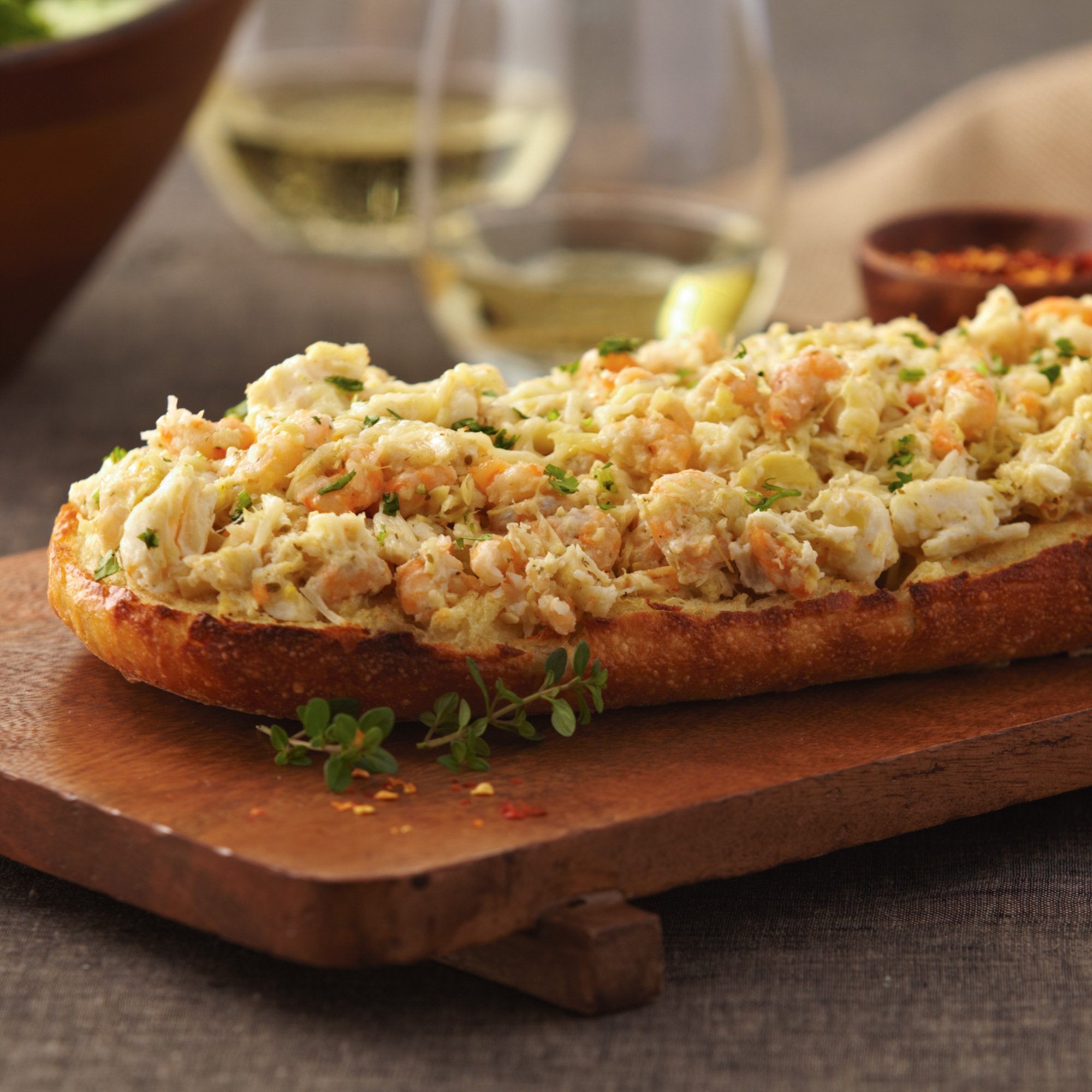 Crab and Shrimp Bread Recipe from H-E-B
