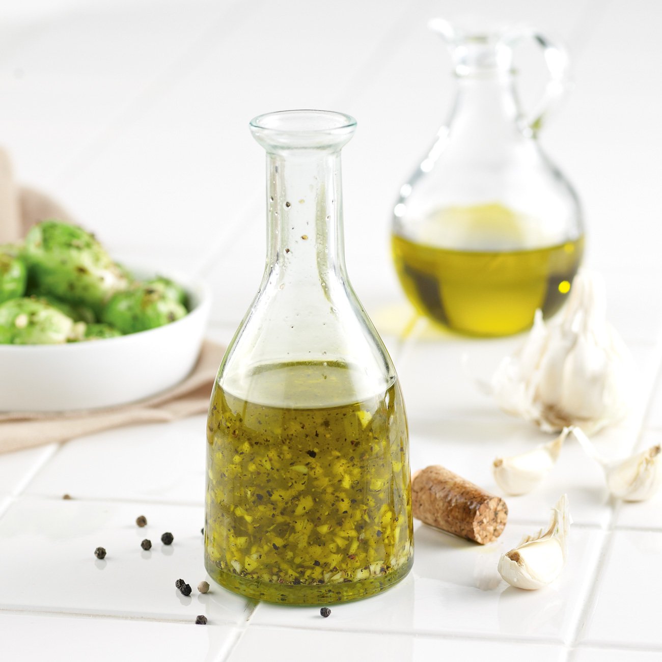 Crushed Garlic Olive Oil Vegetable Seasoning Recipe from HEB