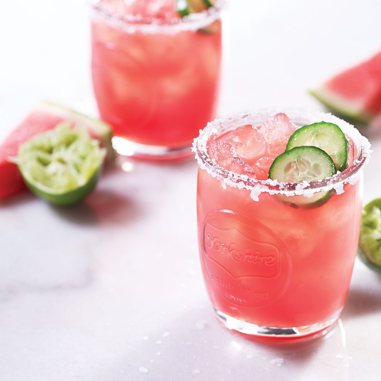 Cucumber Watermelon Margaritas Recipe From H-E-B