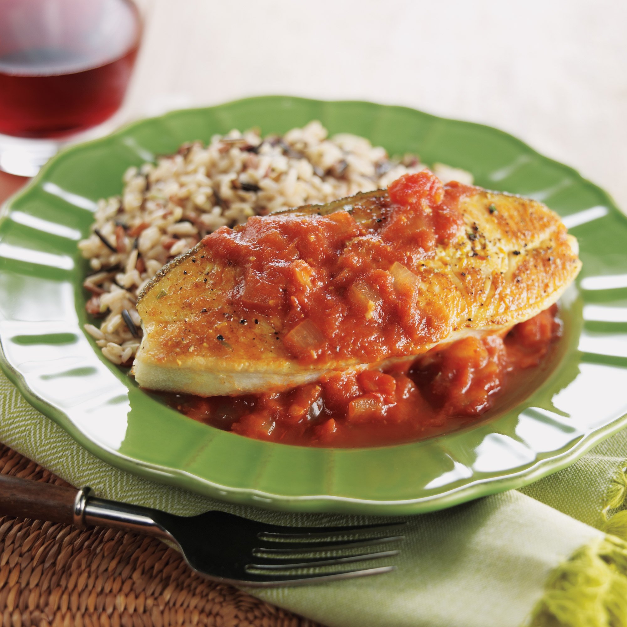 Curried Halibut Recipe from HEB