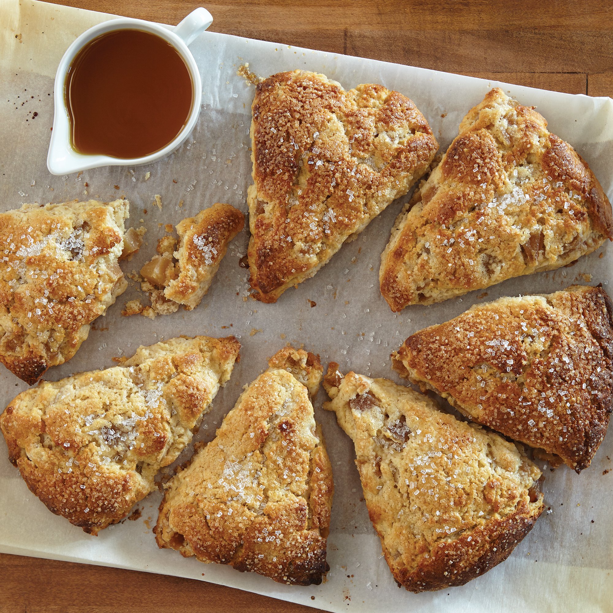 Easy Caramel Apple Scones Recipe from HEB