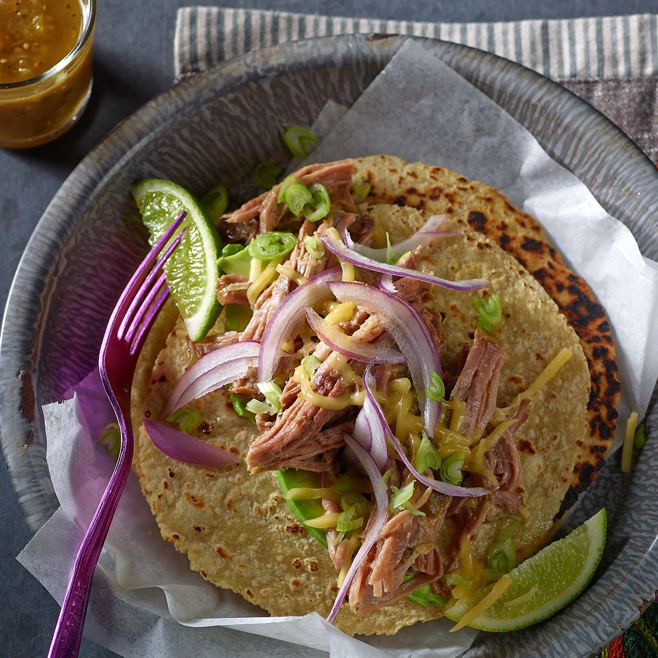 Easy Pulled Pork Tacos Recipe from HEB