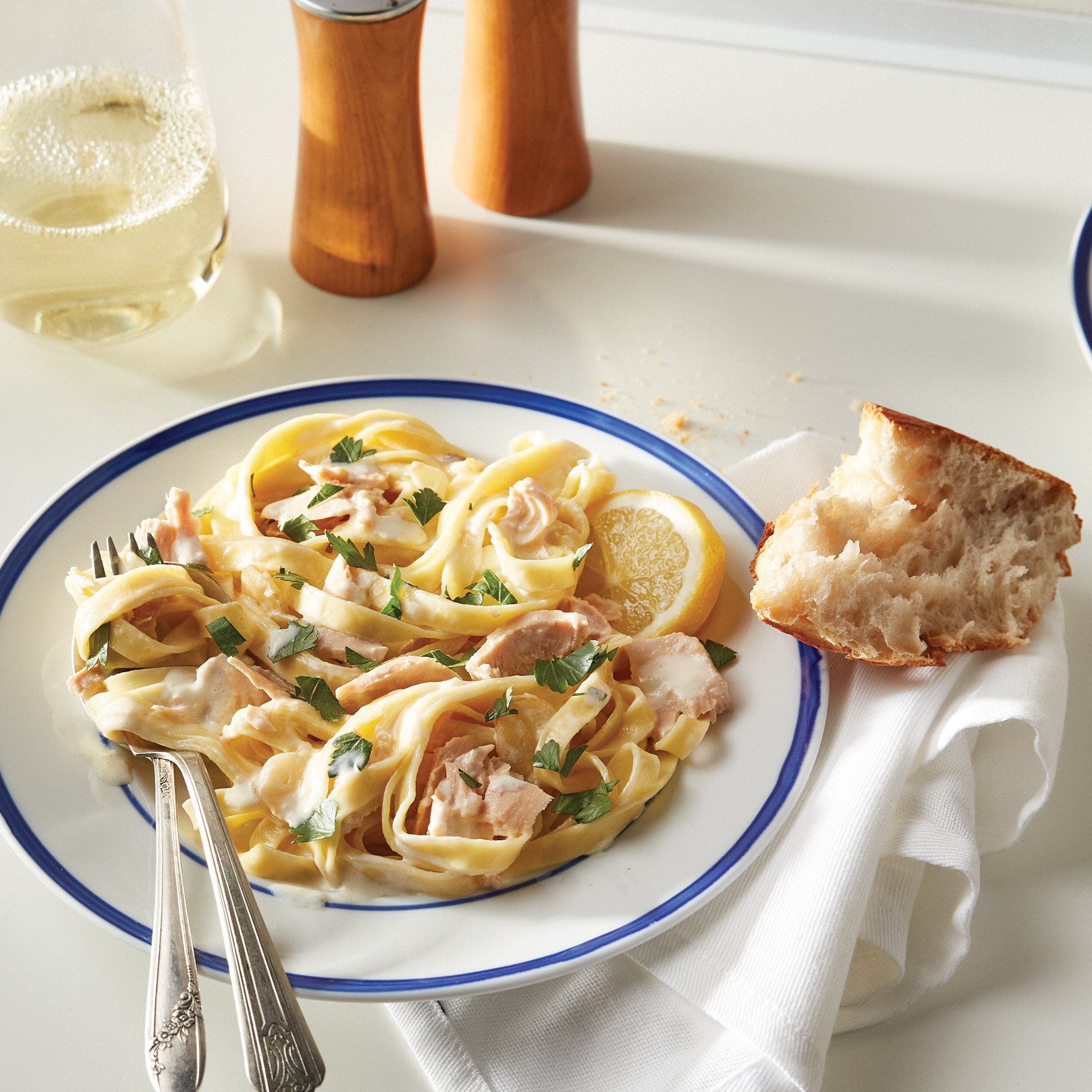 Fettuccine With Tuna And Lemon Recipe From H E B 7917