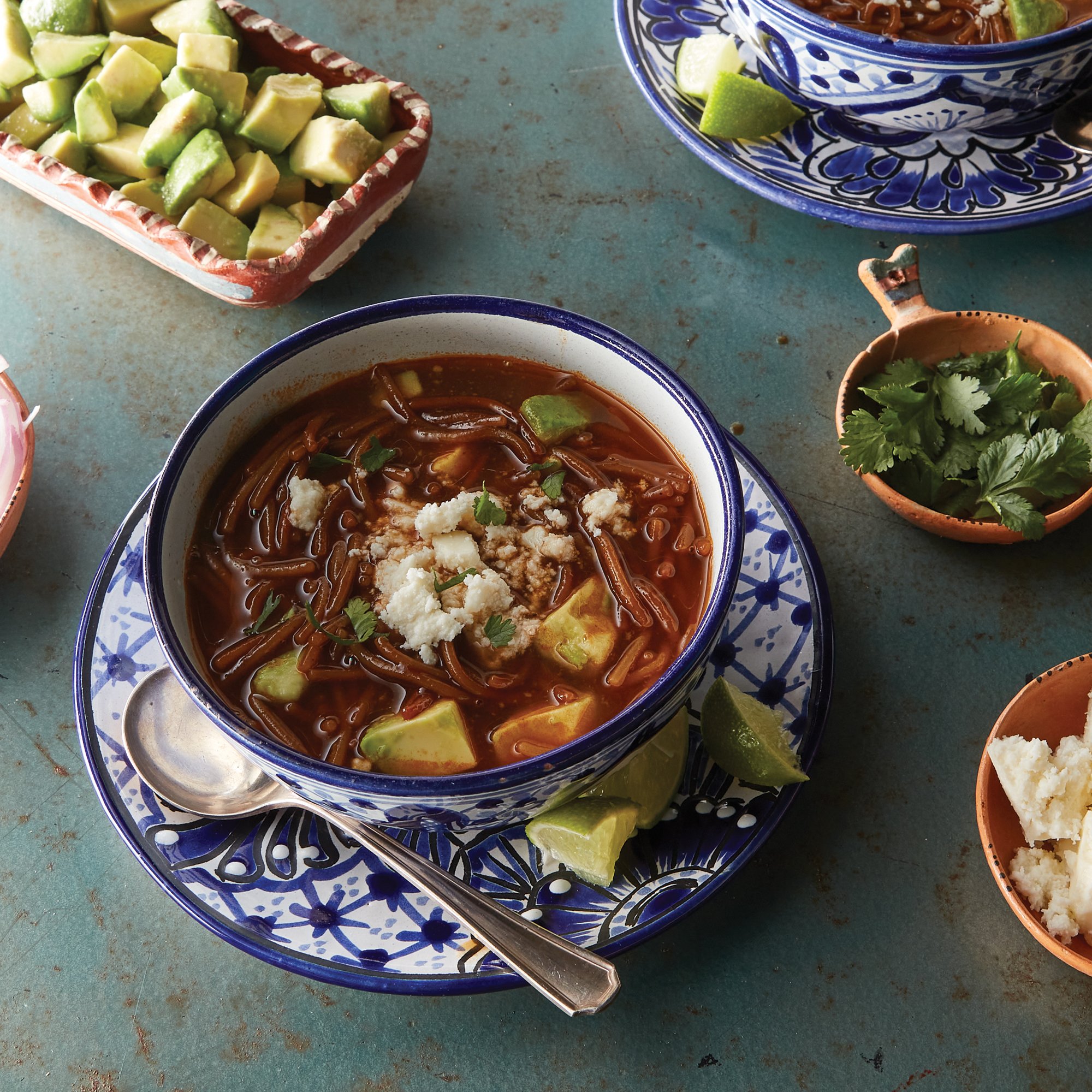 Fideo en Salsa de Chile Recipe from HEB
