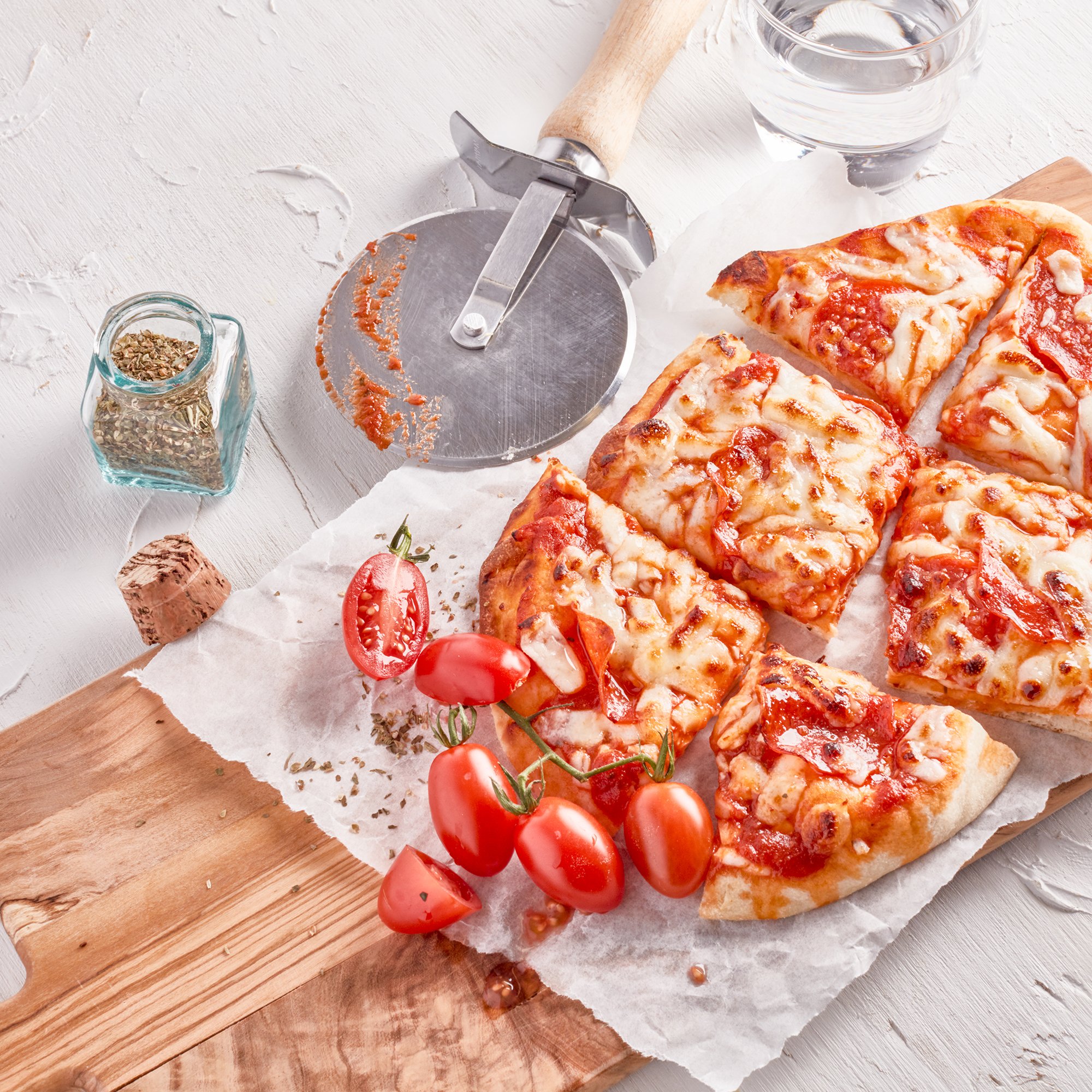 Flat Bread Pizza Recipe from HEB