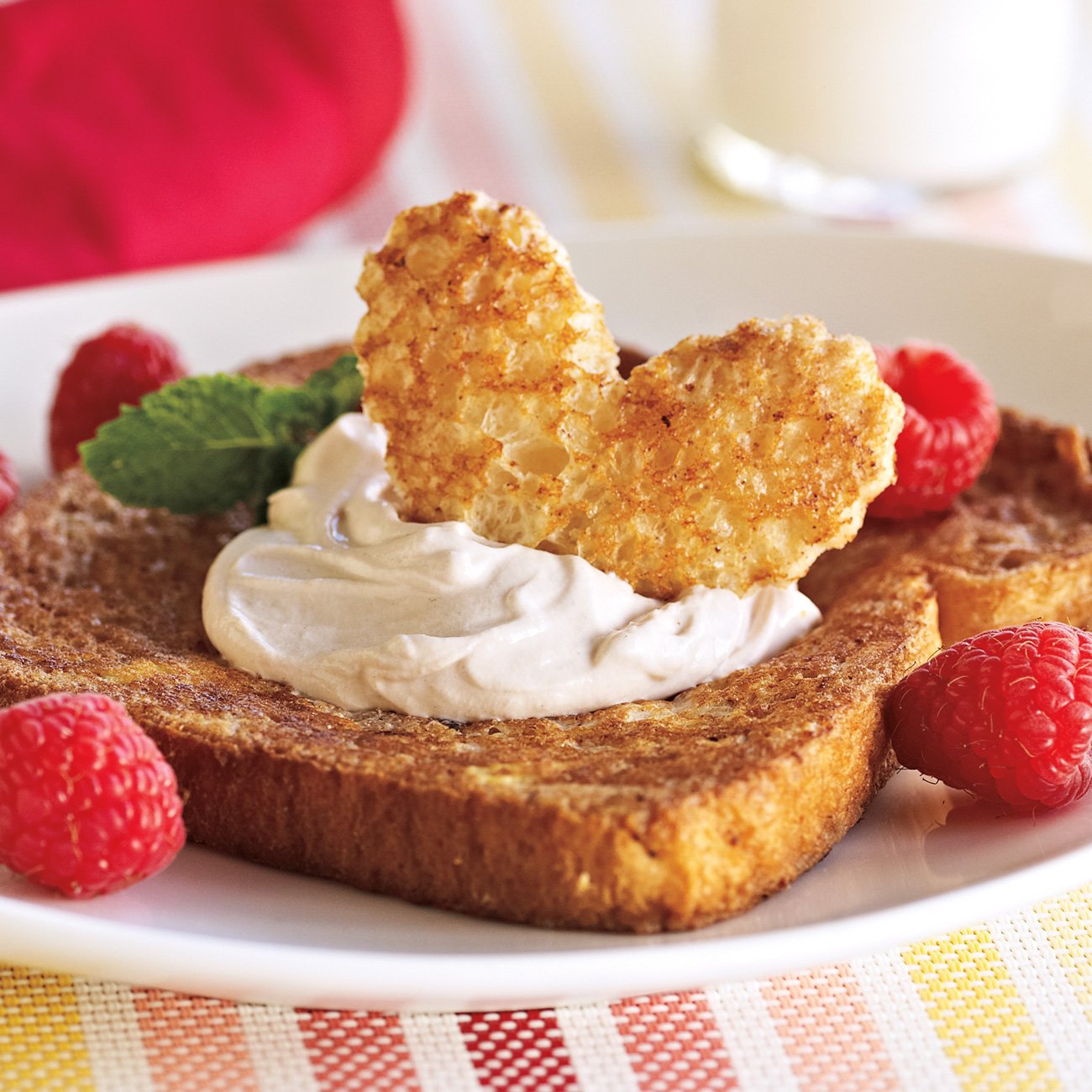 French Toast Hearts Recipe from HEB
