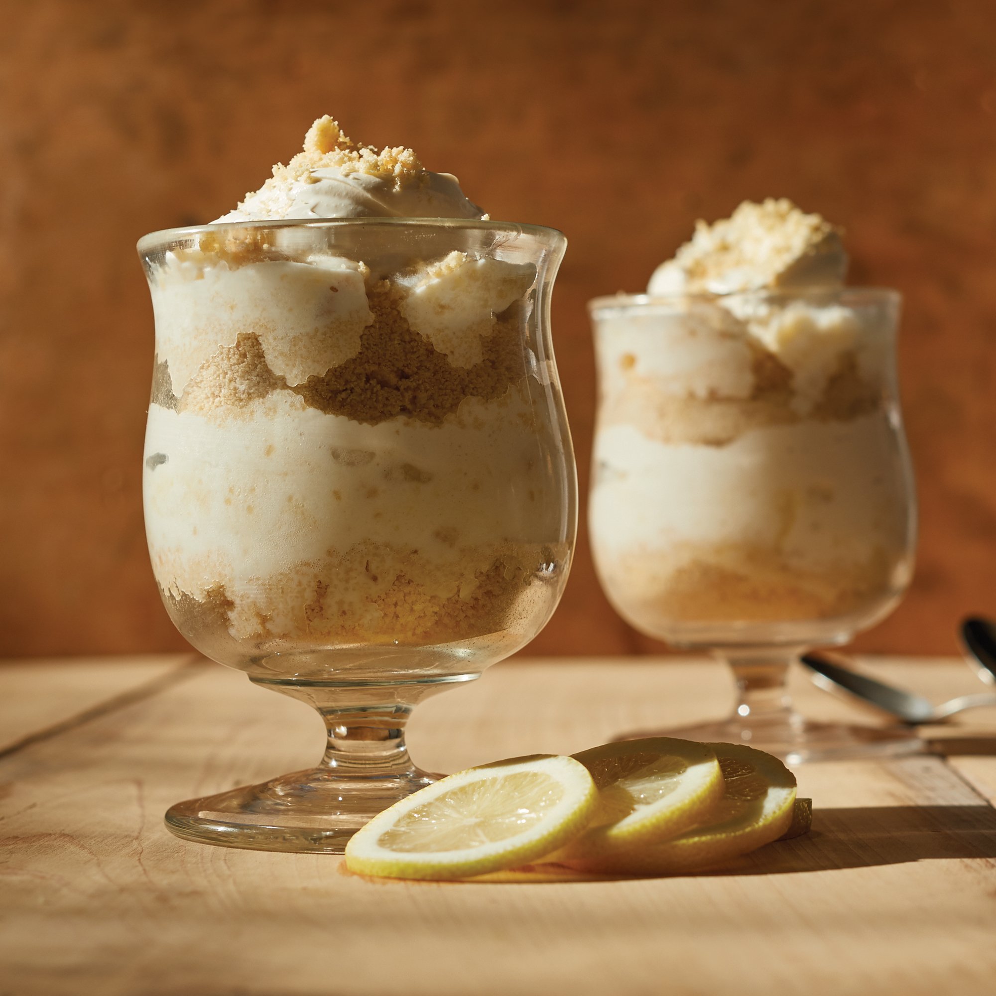Frozen Mini Lemon Cookie Cheesecake Trifles Recipe from HEB