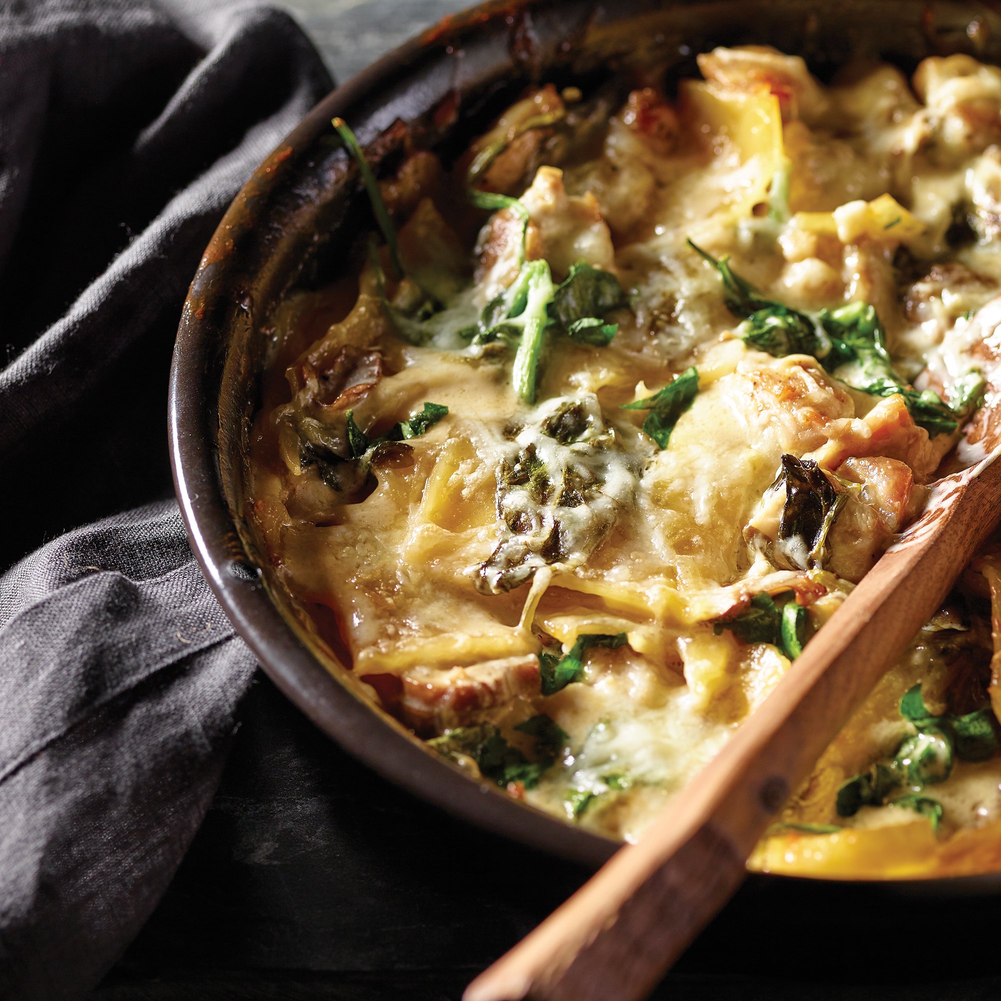 Gluten Free Cheesy Chicken Bake Recipe from H-E-B