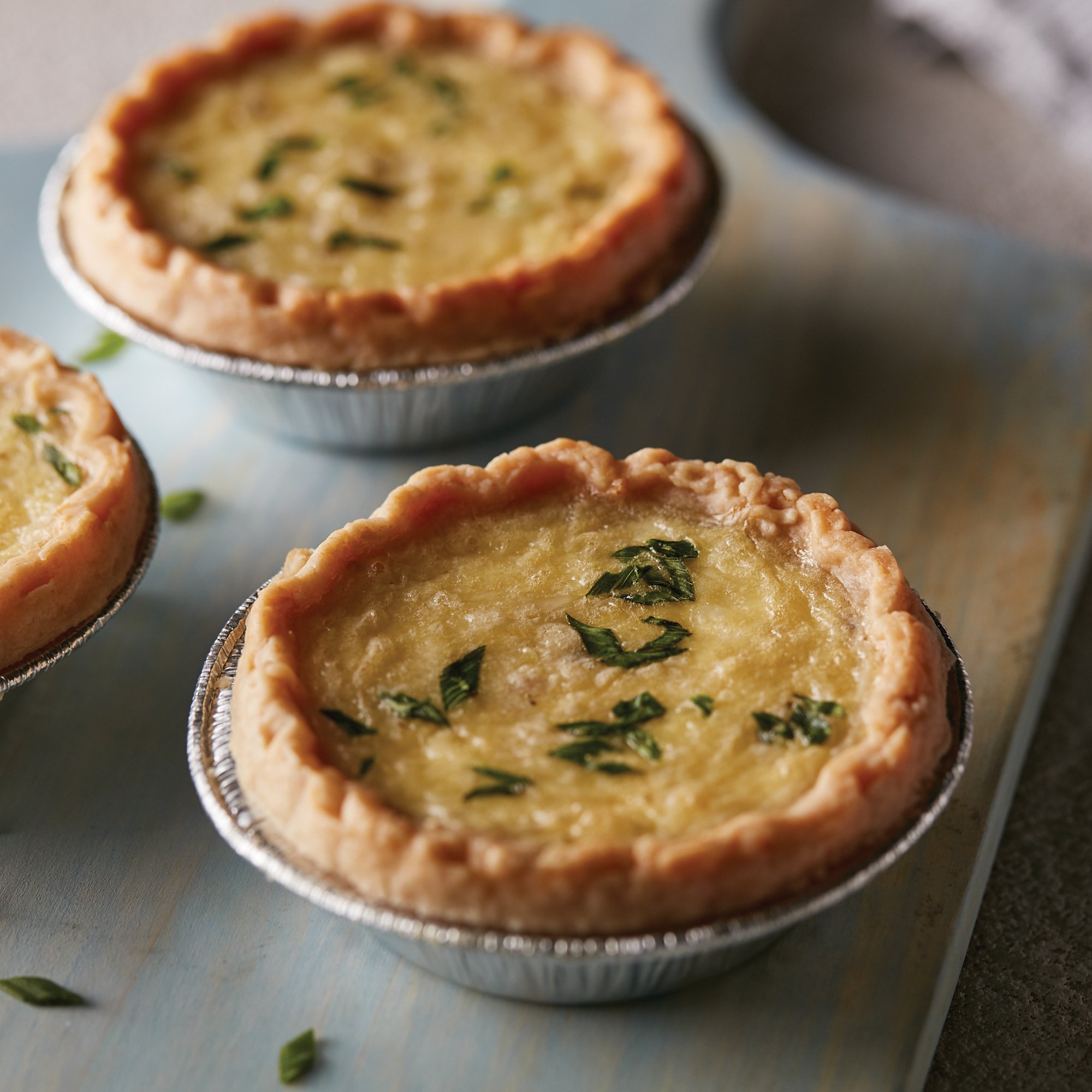 Goat Cheese & Chive Quiche Recipe from HEB