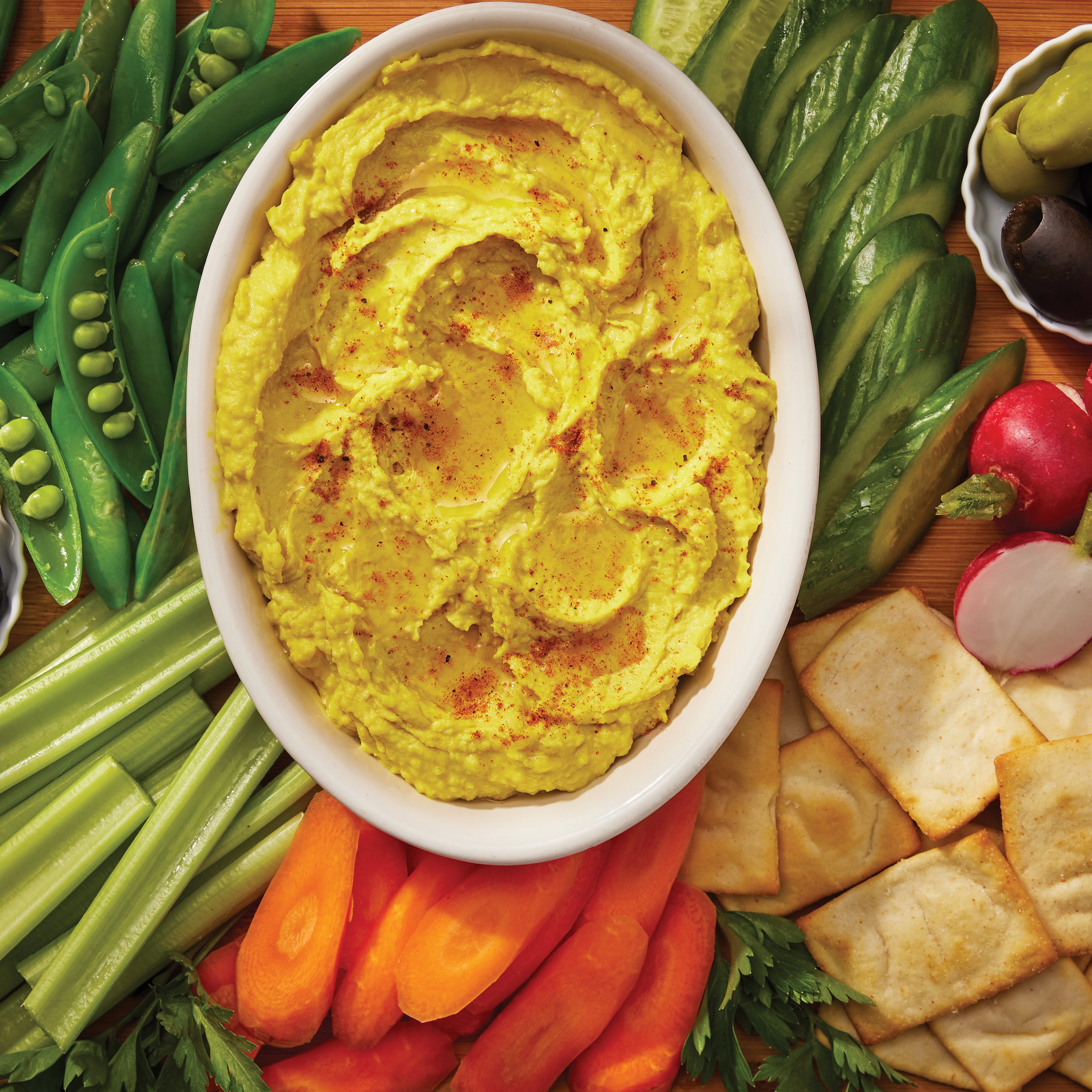 Golden Hummus Recipe from HEB
