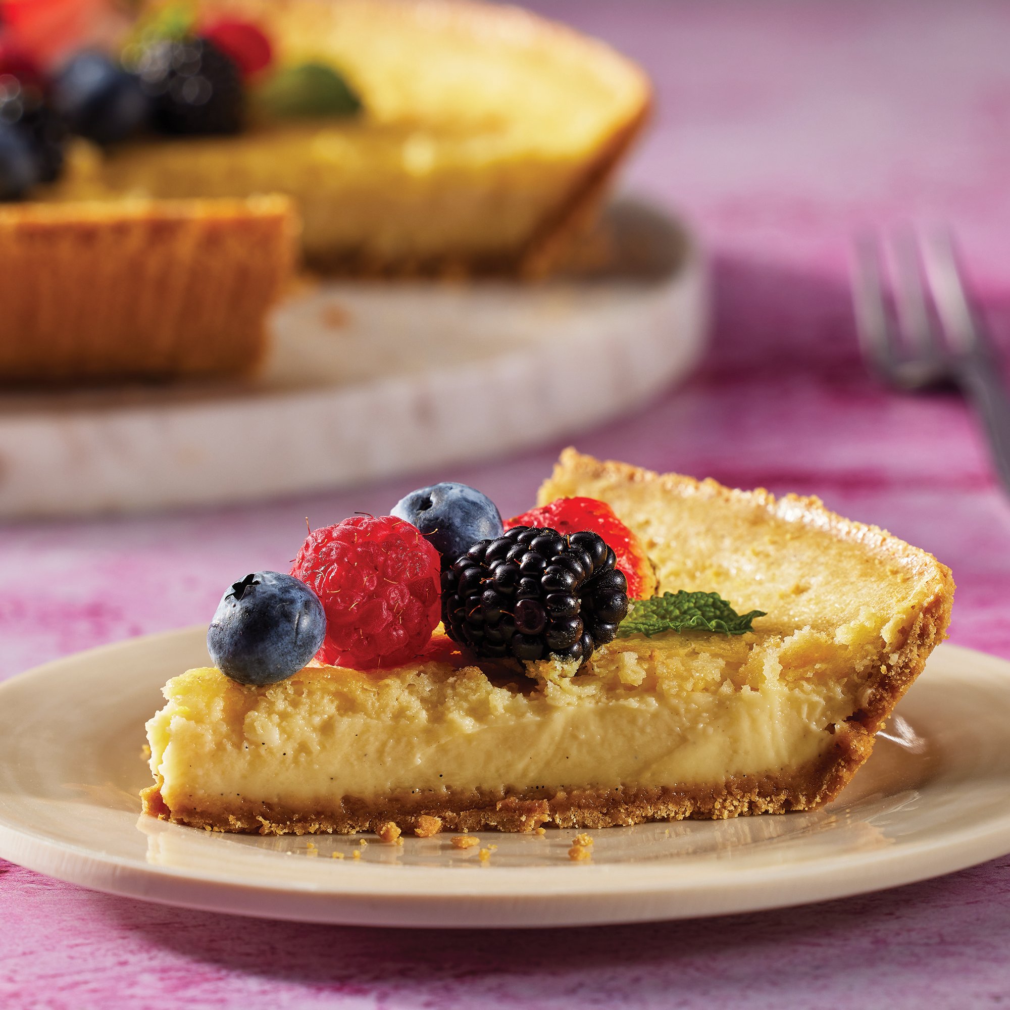 Greek Yogurt Cheesecake Recipe from H-E-B