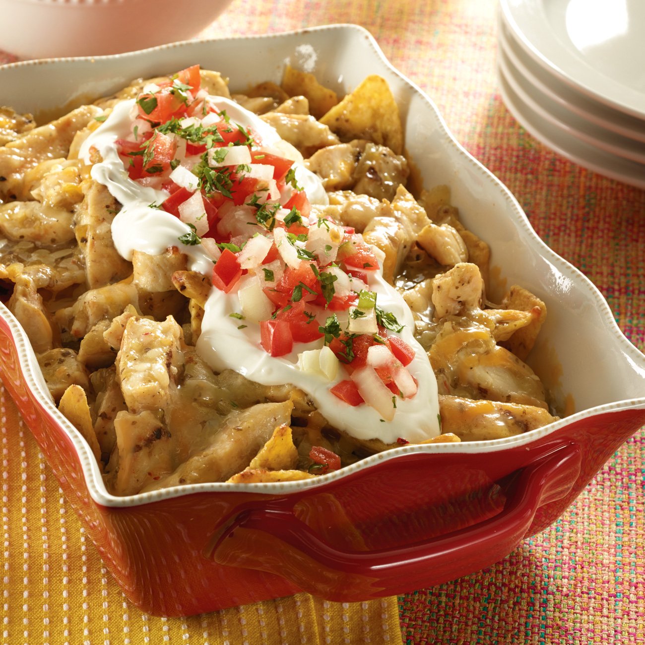 Green Chili Chicken Casserole Recipe from HEB