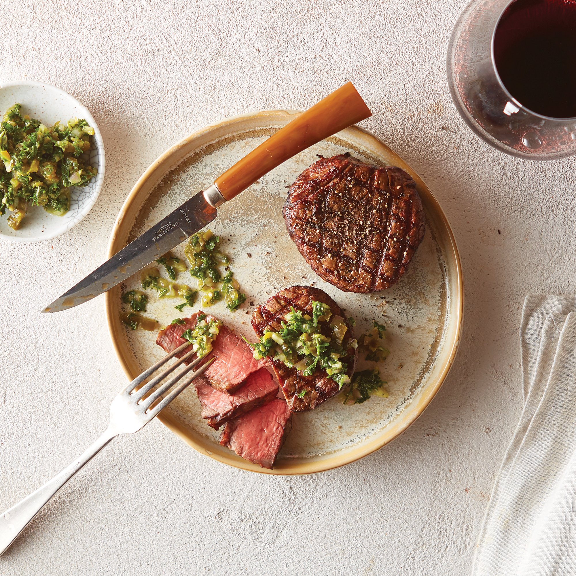 Grilled Filets with Pickled Jalapeño Relish Recipe from HEB