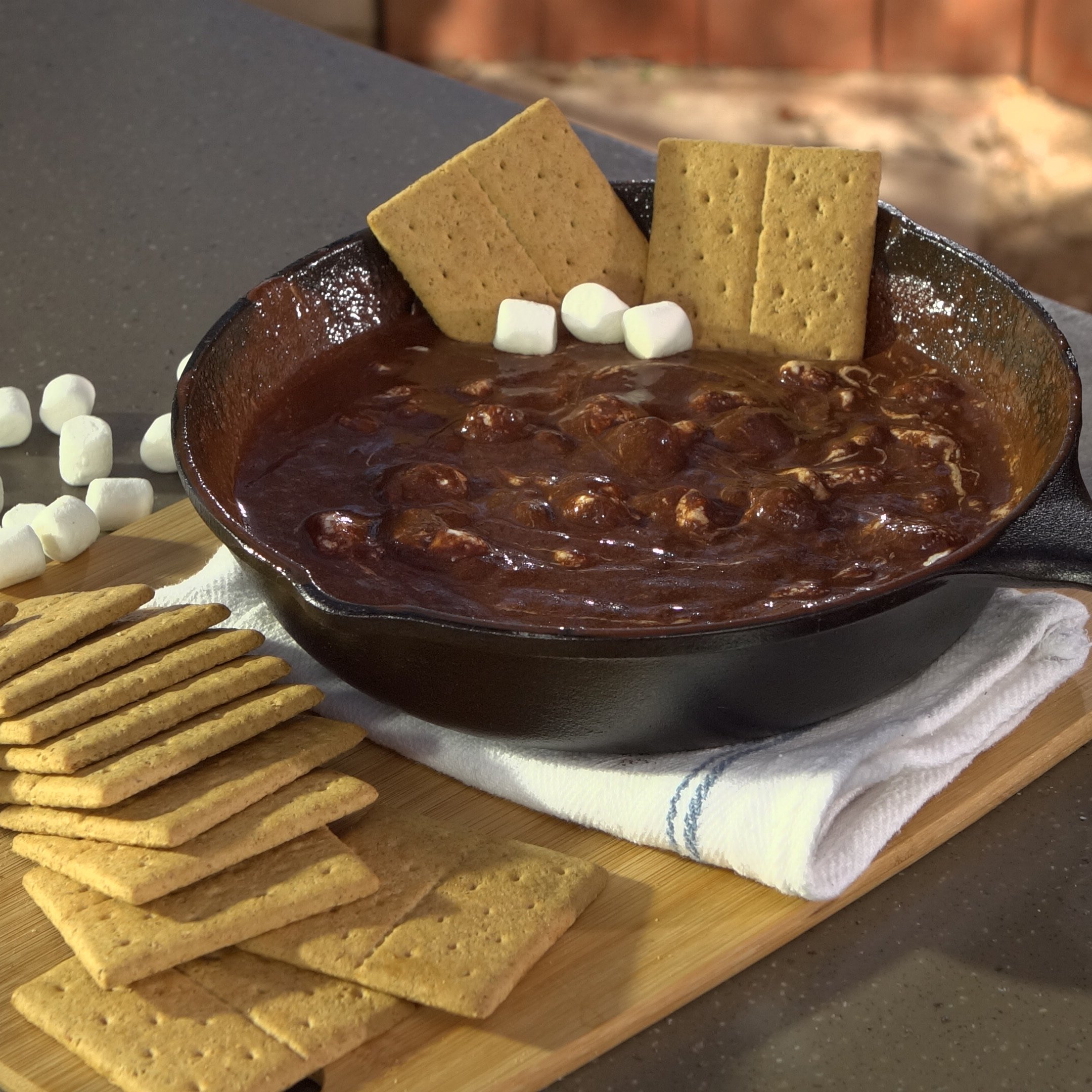 Grilled S'more Dip Recipe from HEB