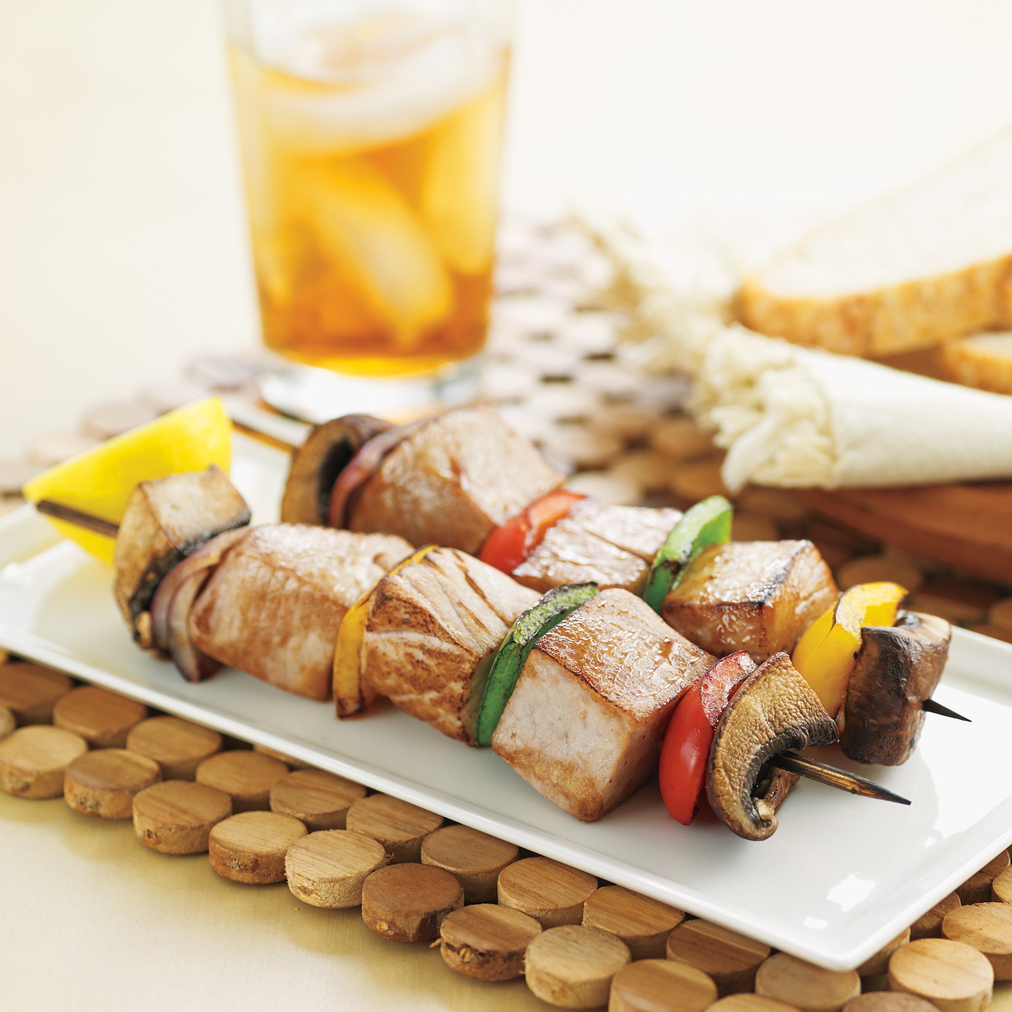 Grilled Tuna Kabobs Recipe From H E B 2093