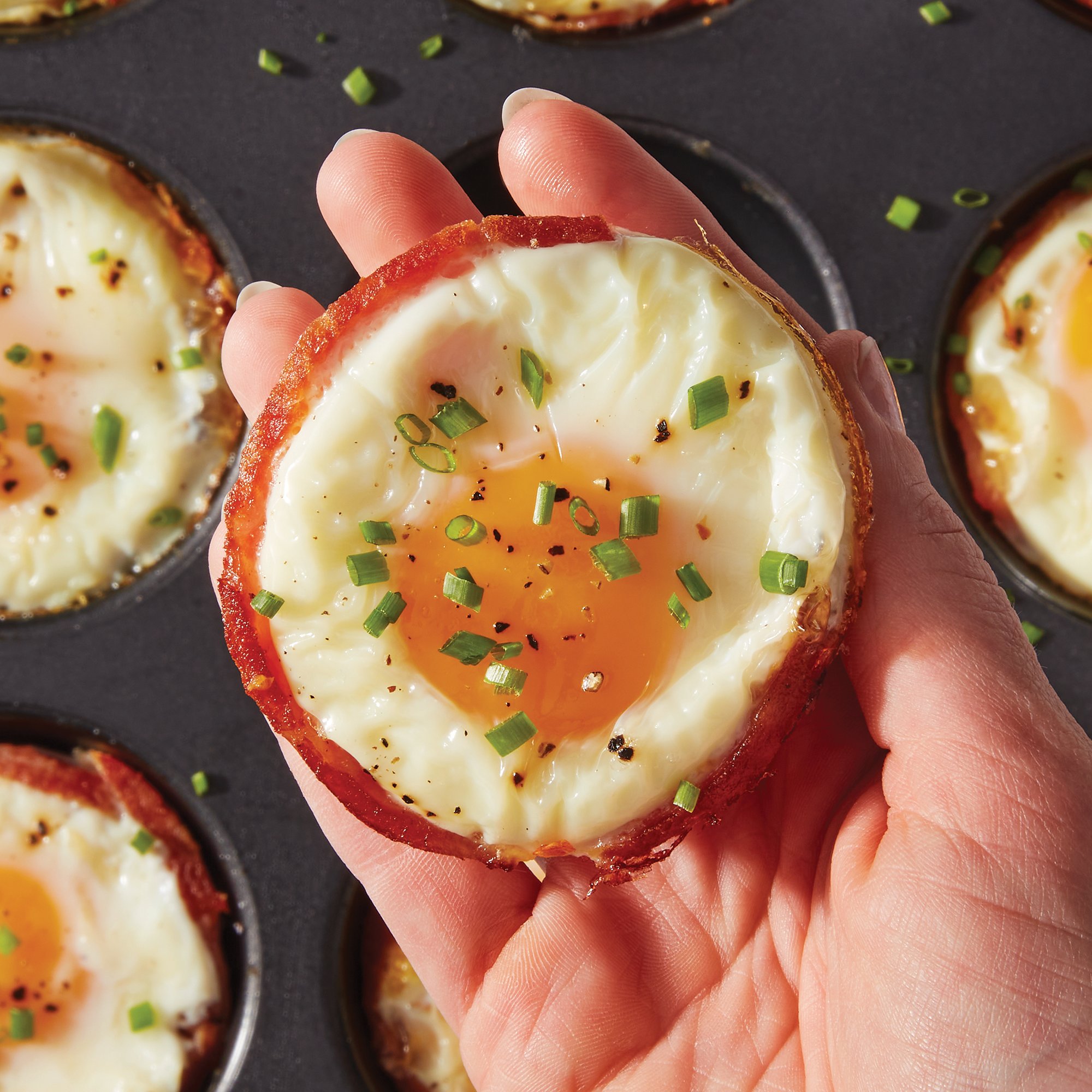 Ham & Cheese Egg Cups Recipe from HEB