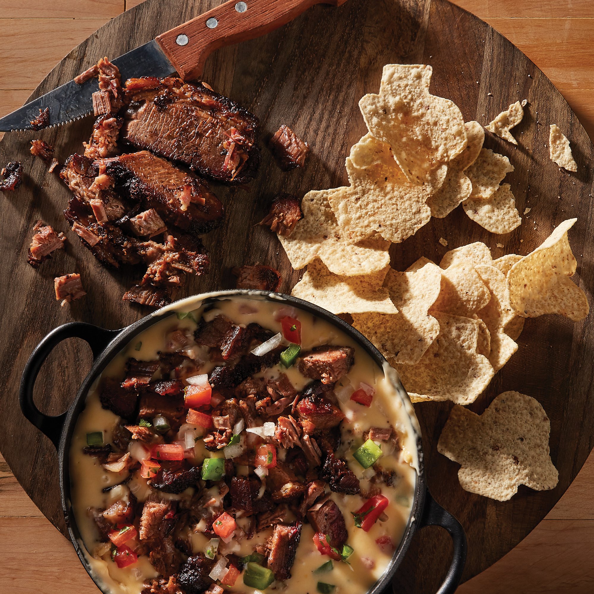 Homemade Brisket Queso Recipe from HEB