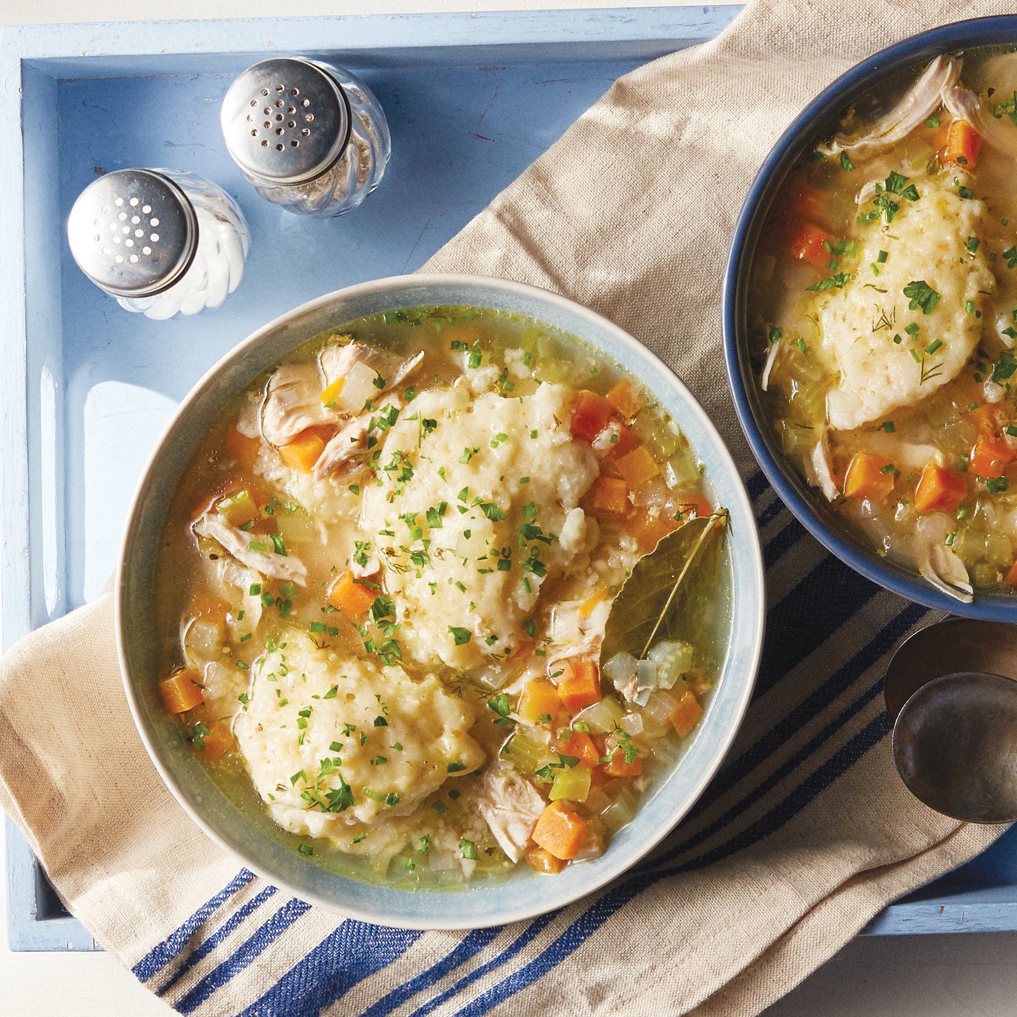 Homemade Chicken and Dumpling Soup Recipe from HEB
