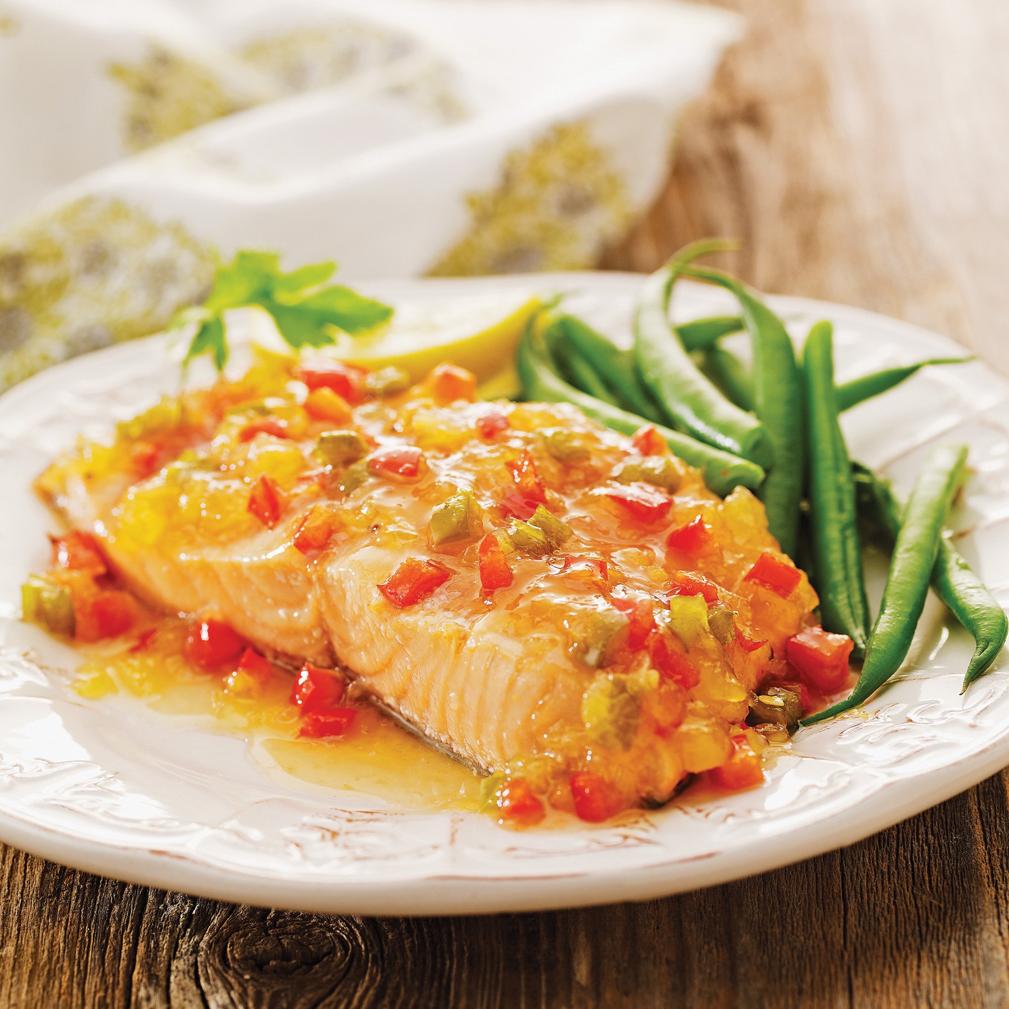 Jalapeño PineappleGlazed Salmon Recipe from HEB