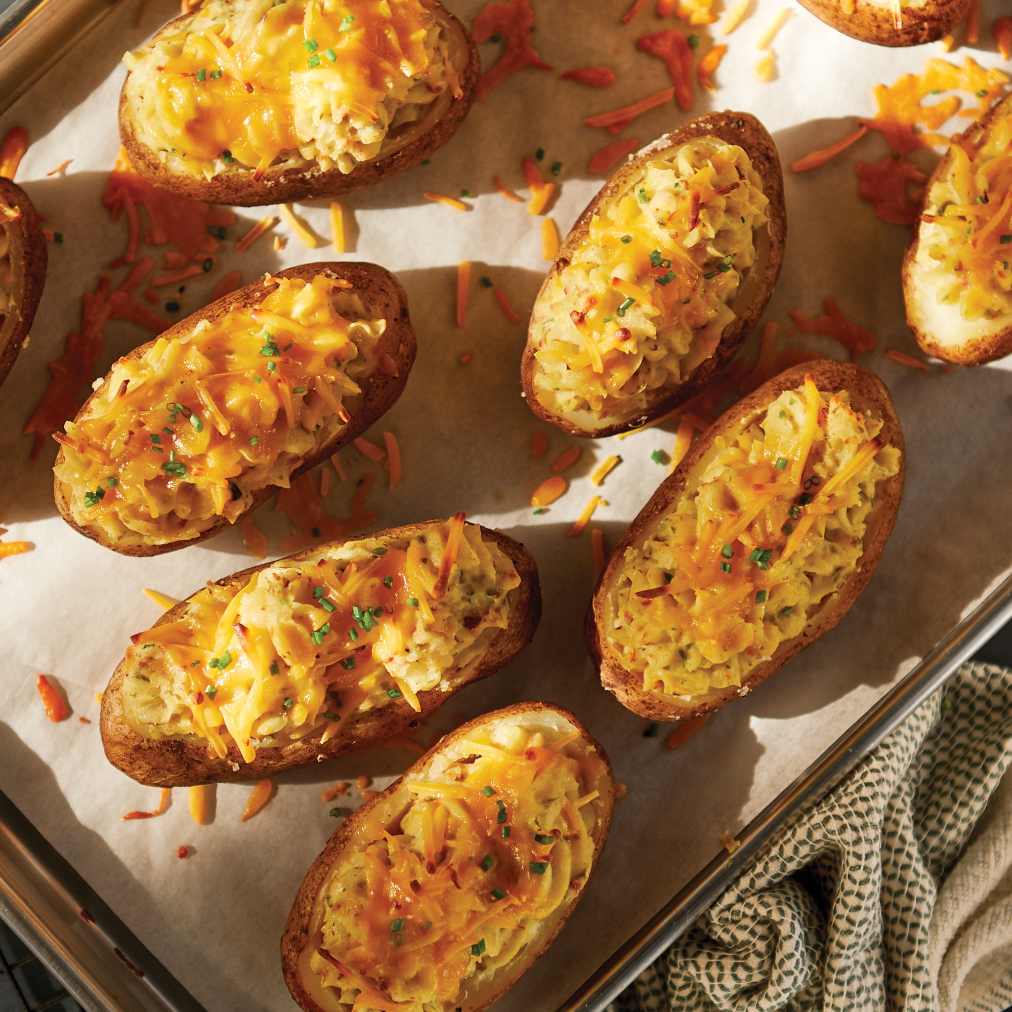 Jalapeño Popper Twice Baked Potatoes Recipe From H E B 0107