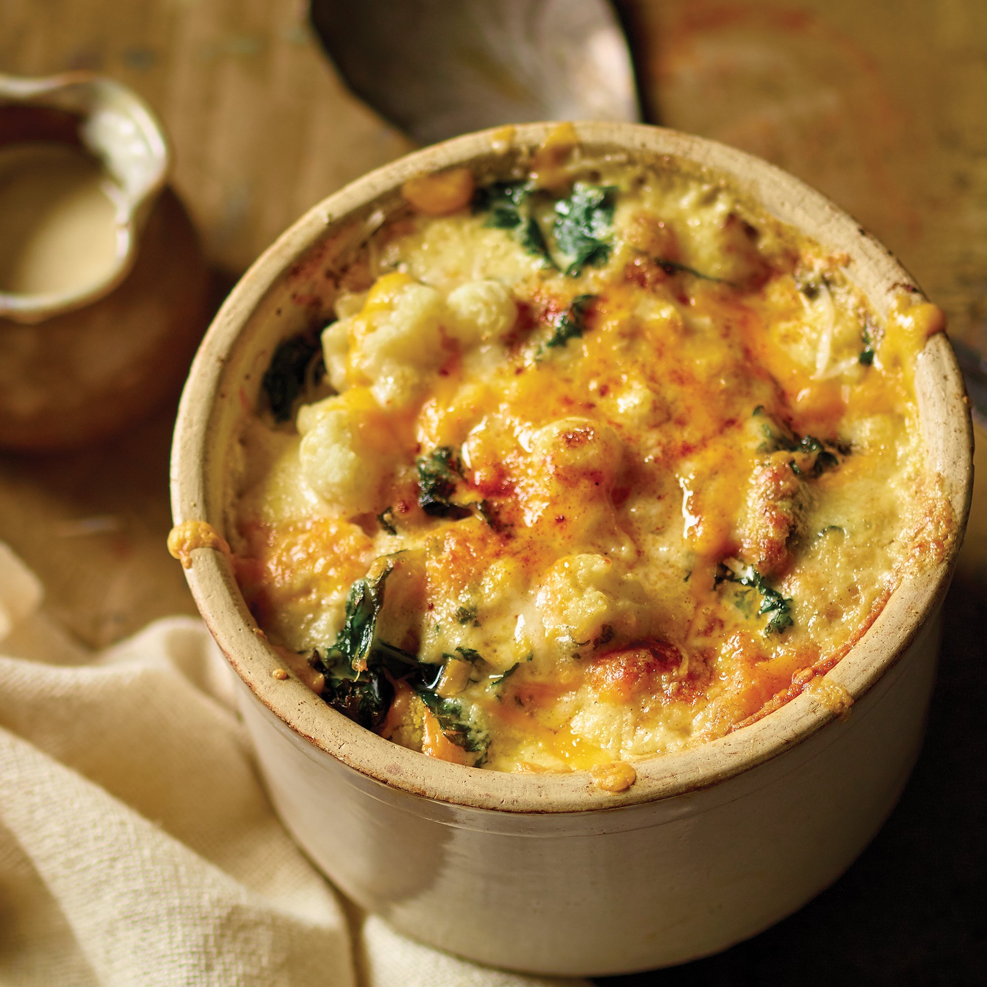 Kale and Cauliflower Gratin Recipe from HEB