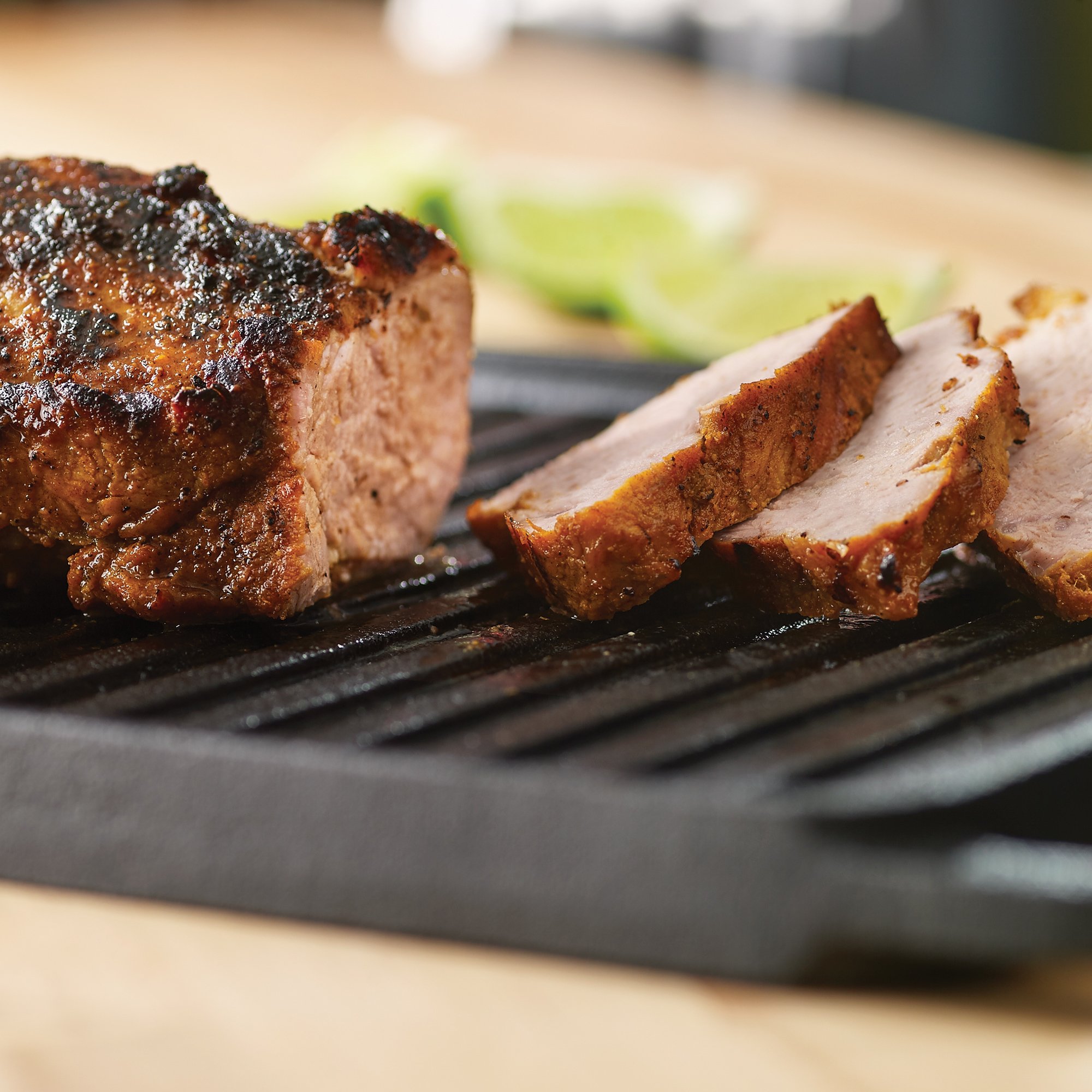 Lime Grilled Pork Tenderloin Recipe from HEB