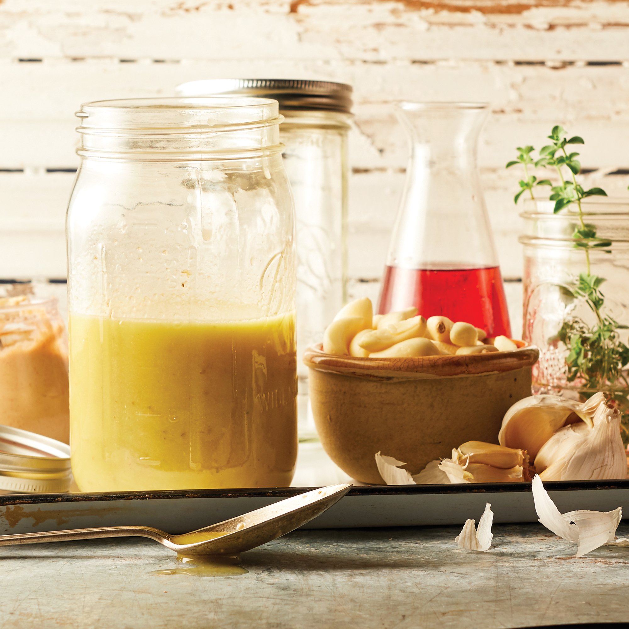 Mason Jar Classic Italian Dressing Recipe from HEB