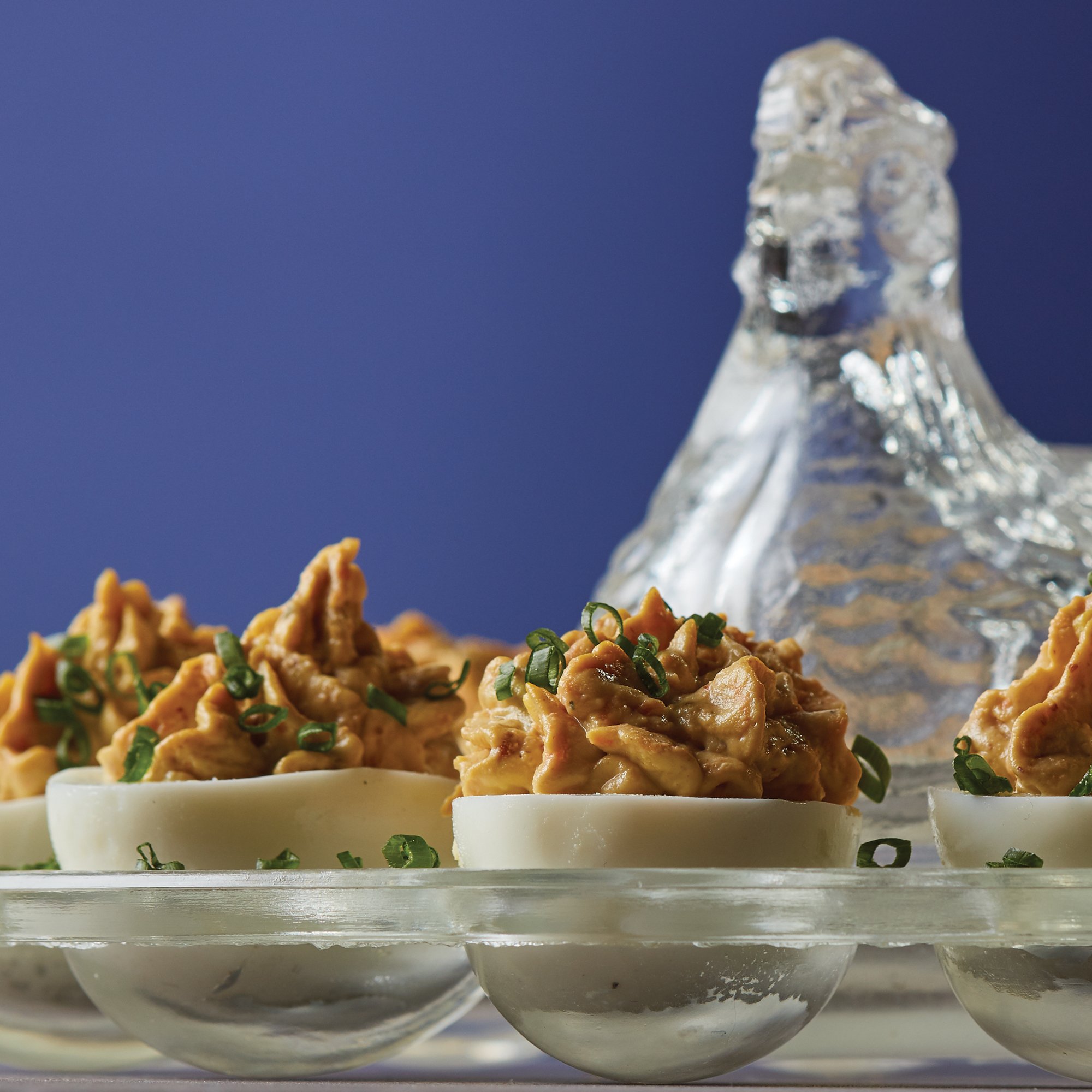 NuttyCarrot Deviled Eggs Recipe from HEB