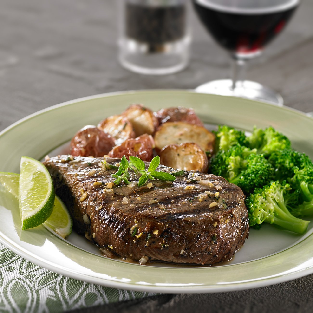OreganoLime Grilled Sirloin Recipe from HEB