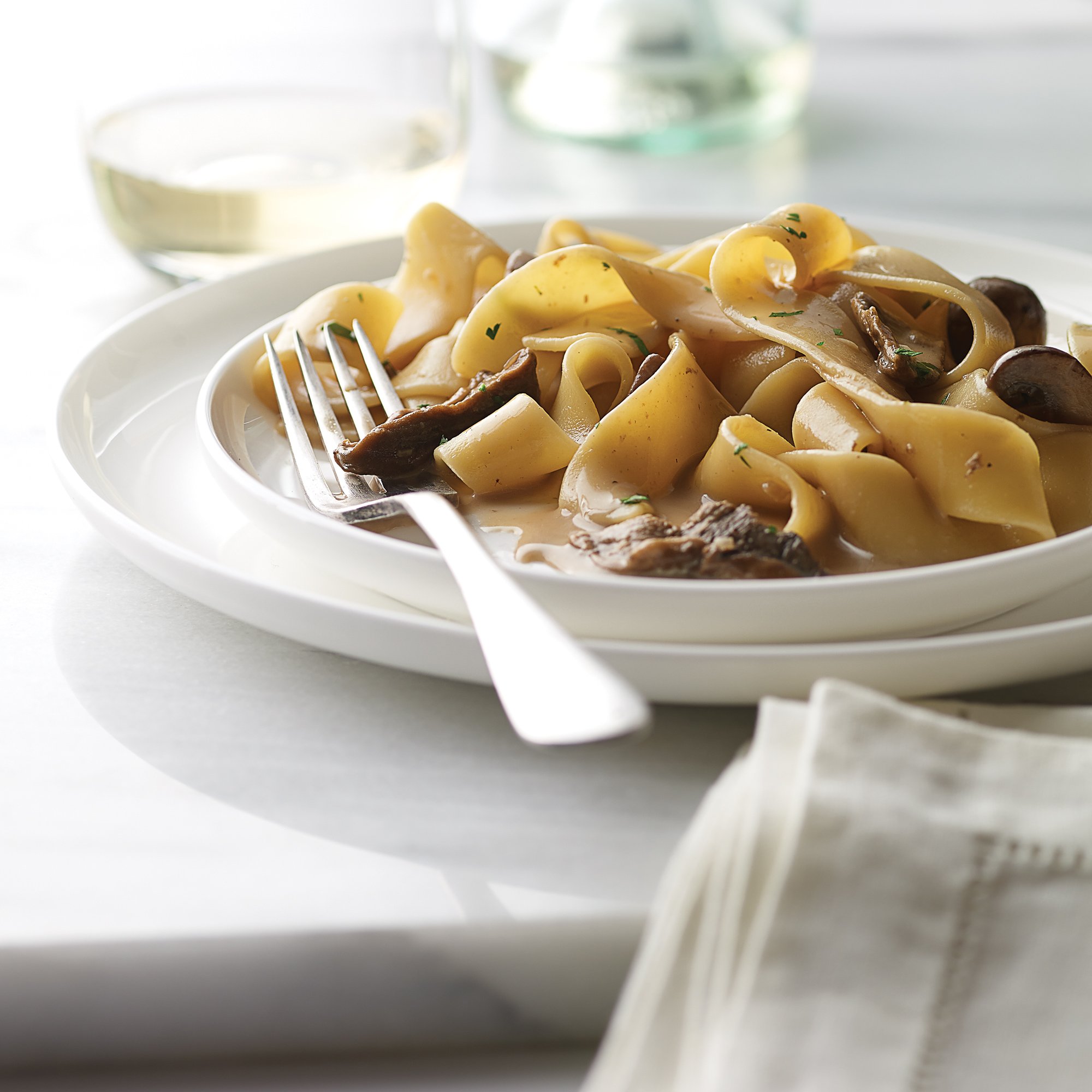 Pappardelle with Mushrooms Recipe from HEB