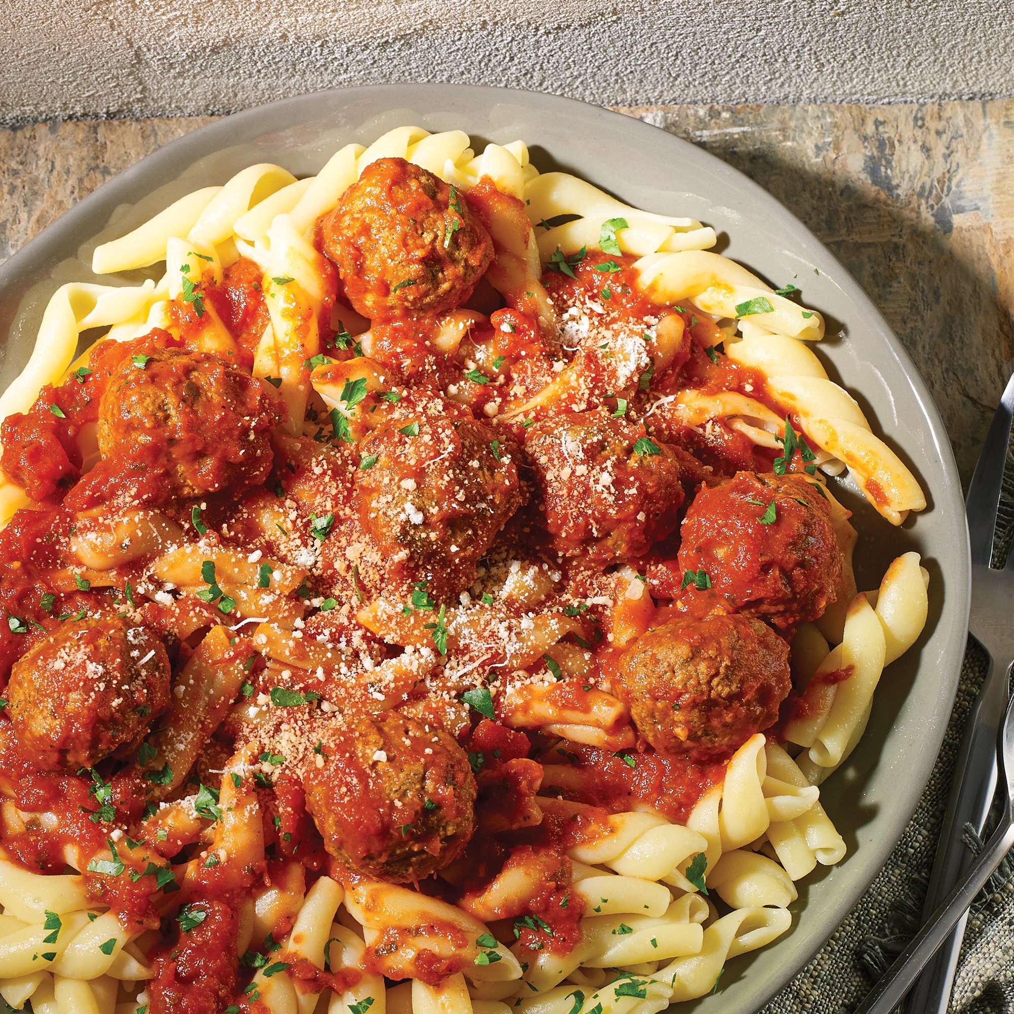 Pasta with Meatballs Recipe from HEB