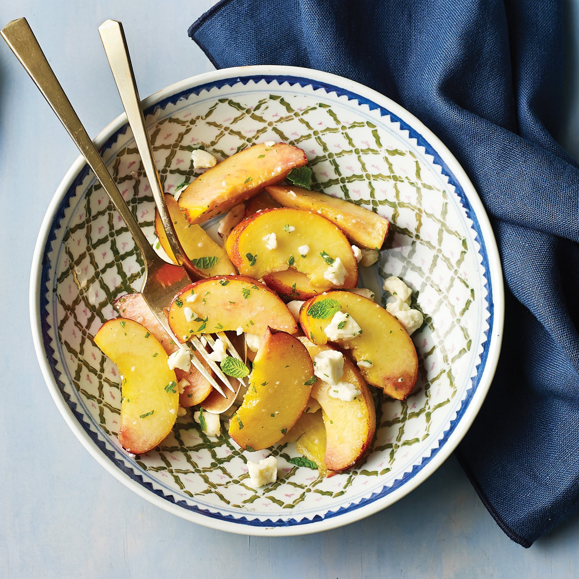 Peach and Feta Salad Recipe from HEB